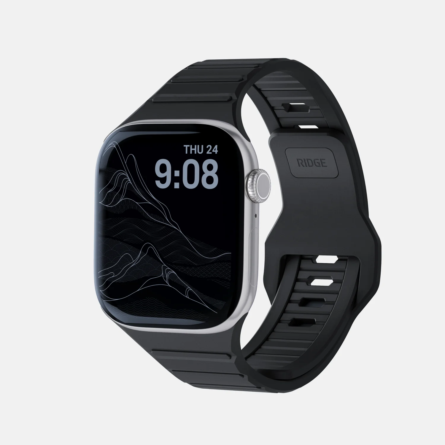 Everyday Watch Straps - Matte Black - 41/42mm - Image 10