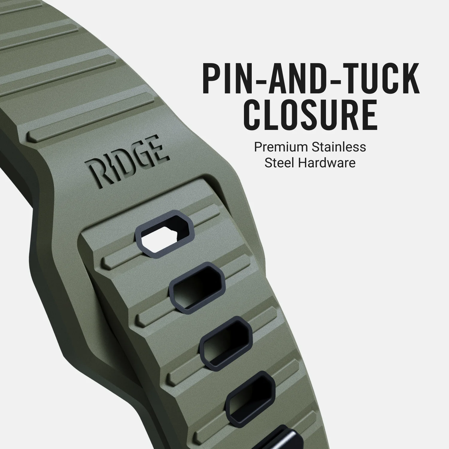 Everyday Watch Strap - Matte Olive - 41/42mm - Image 8