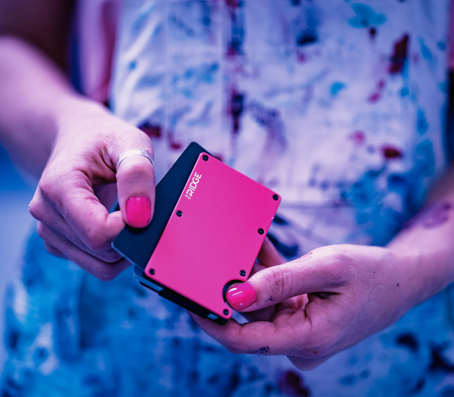 Ridge Wallet - Flamingo Pink - Image 11