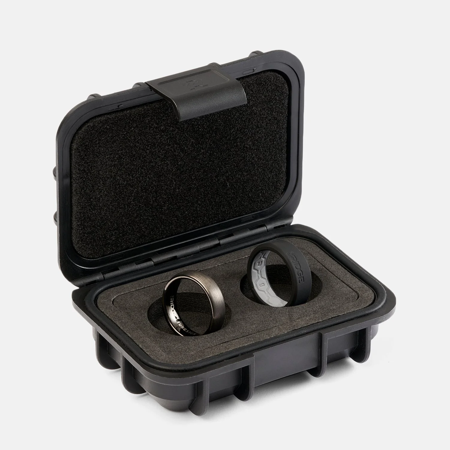 6mm Rounded Ring Set - Gunmetal - Image 3