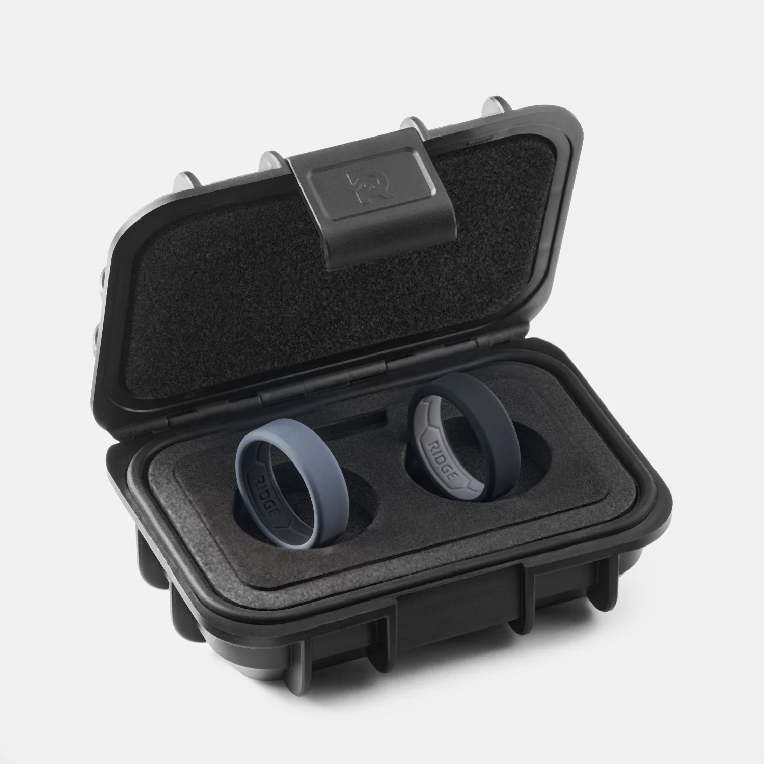 8mm Silicone Ring Set - Gunmetal - Image 5