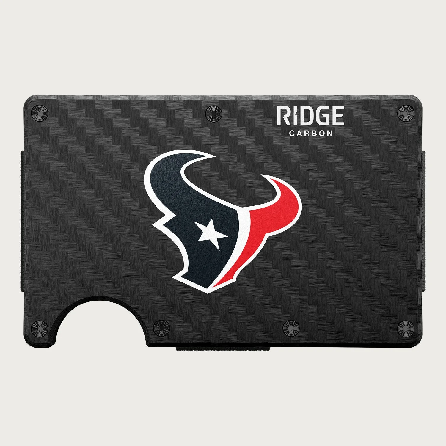 Ridge Wallet - Houston Texans - Carbon Fiber 3k - Image 11