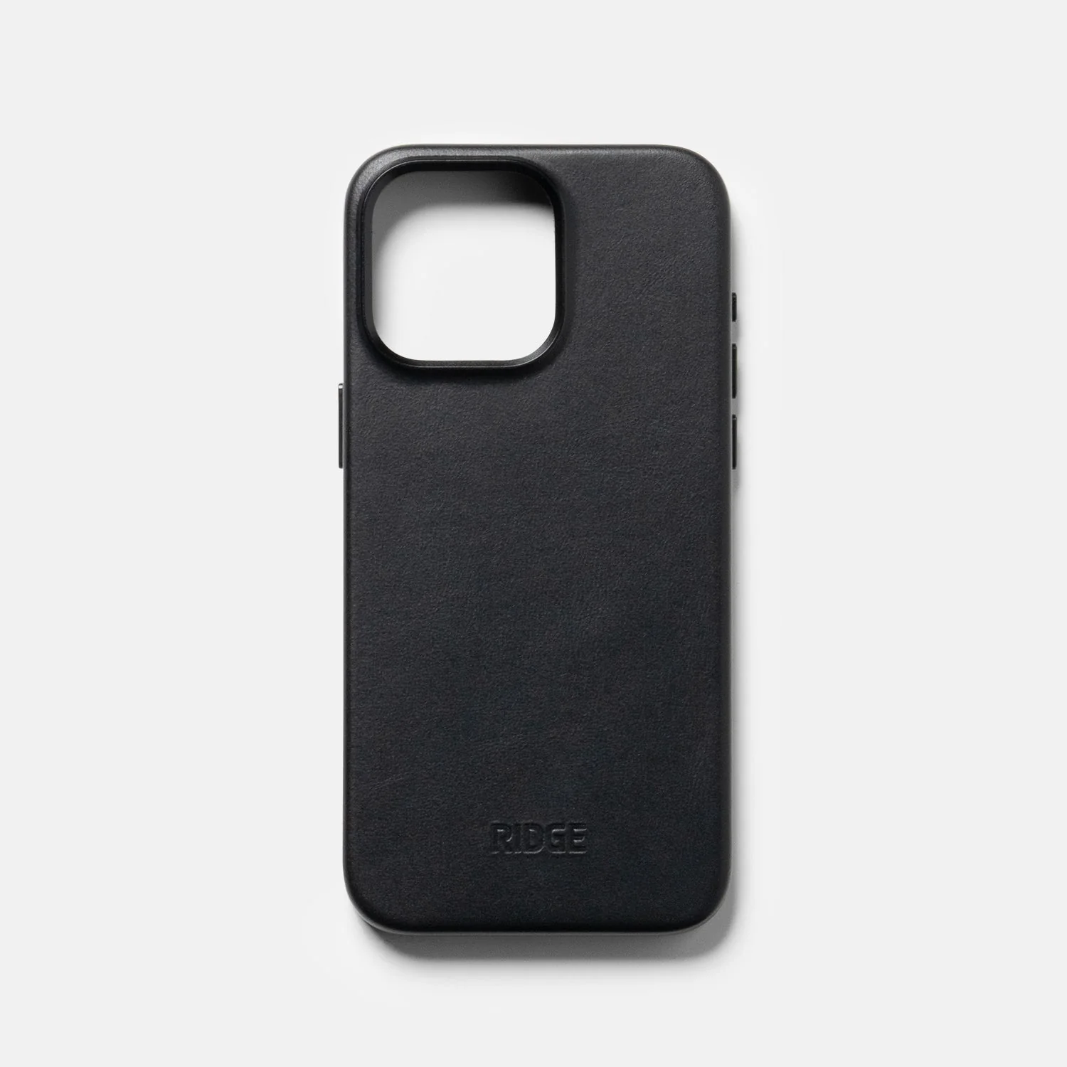 Ridge Phone Case - Midnight Black Leather - iPhone 15 Pro Max - Image 8