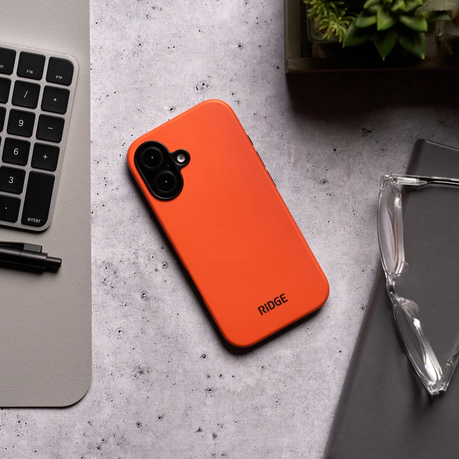 Ridge Phone Case - Basecamp Orange - iPhone 16 - Image 4