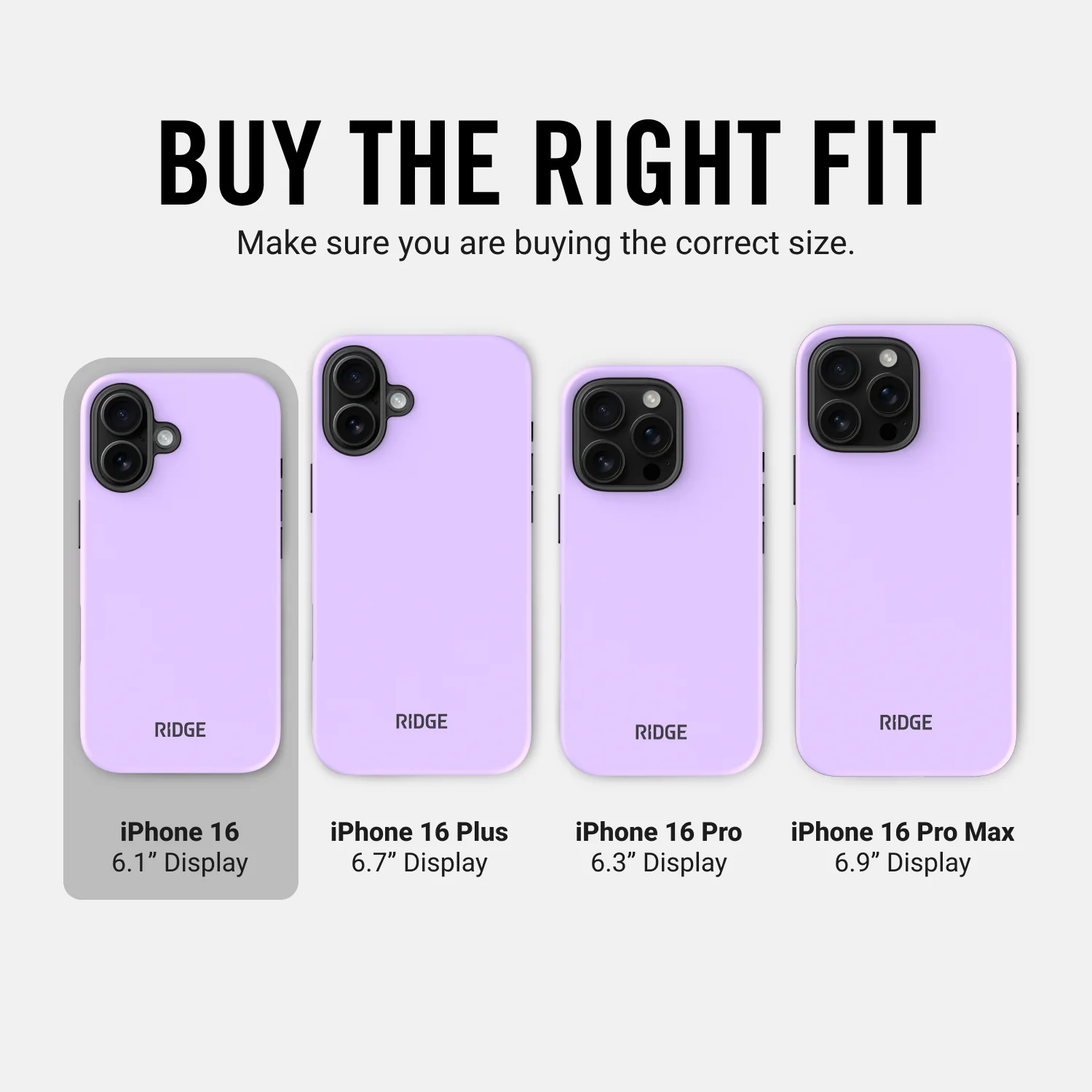 Ridge Phone Case - Lavender - iPhone 16 - Image 9