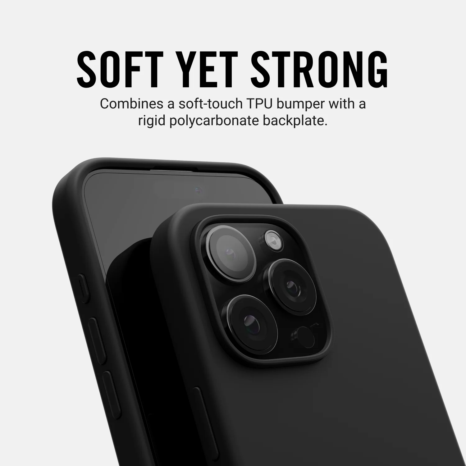 Ridge Phone Case - Matte Black - iPhone 16 - Image 8