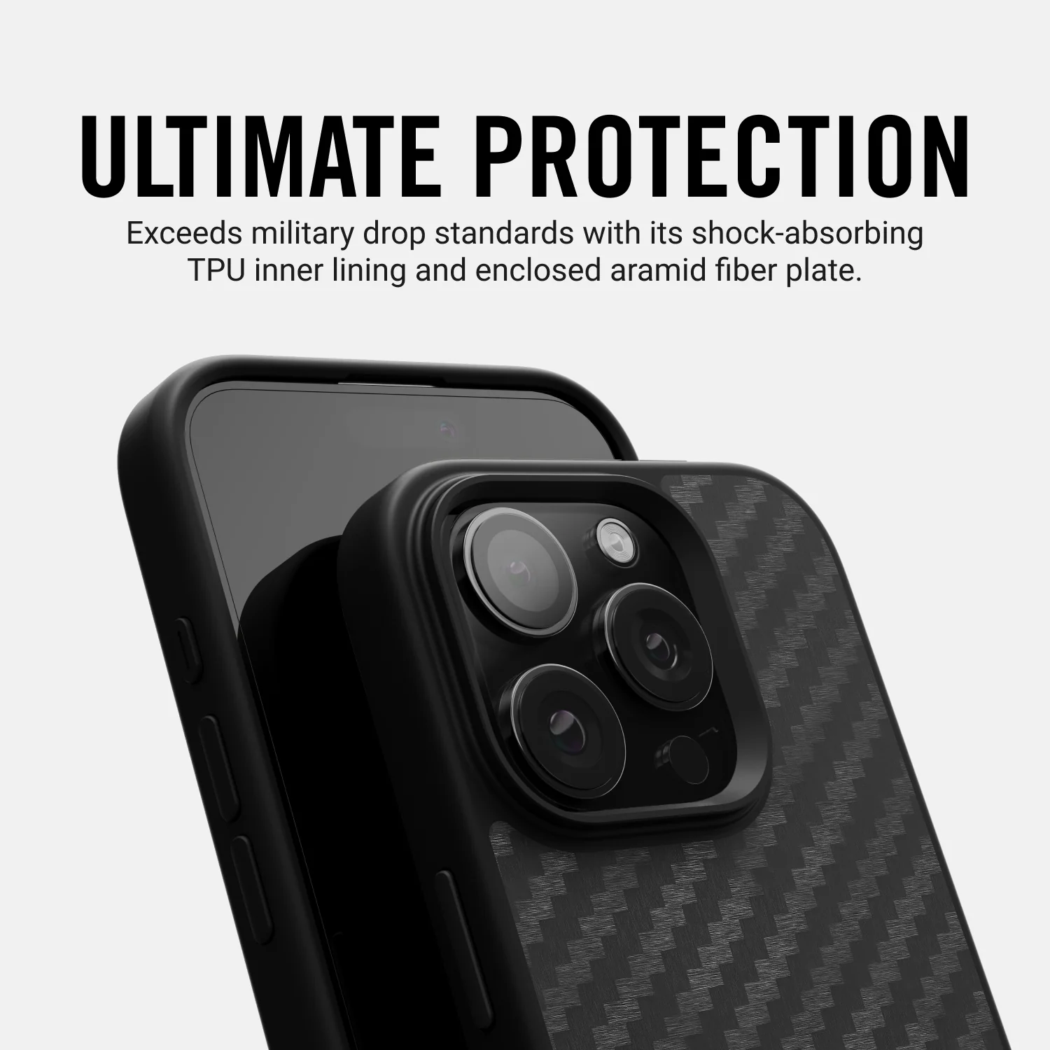 Ridge Phone Case - Carbon - iPhone 16 Plus - Image 8