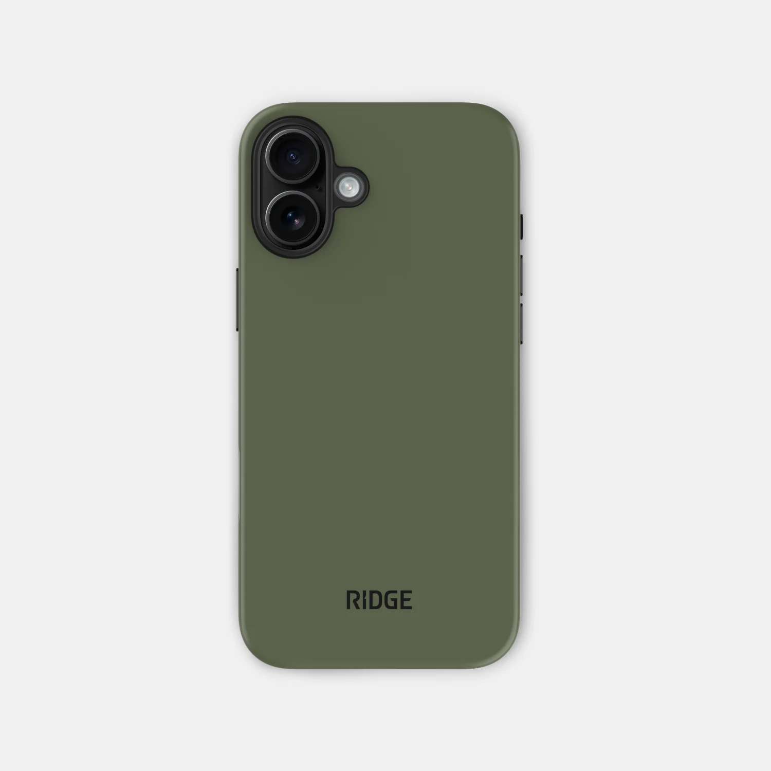Ridge Phone Case - Matte Olive - iPhone 16 Plus - Image 12