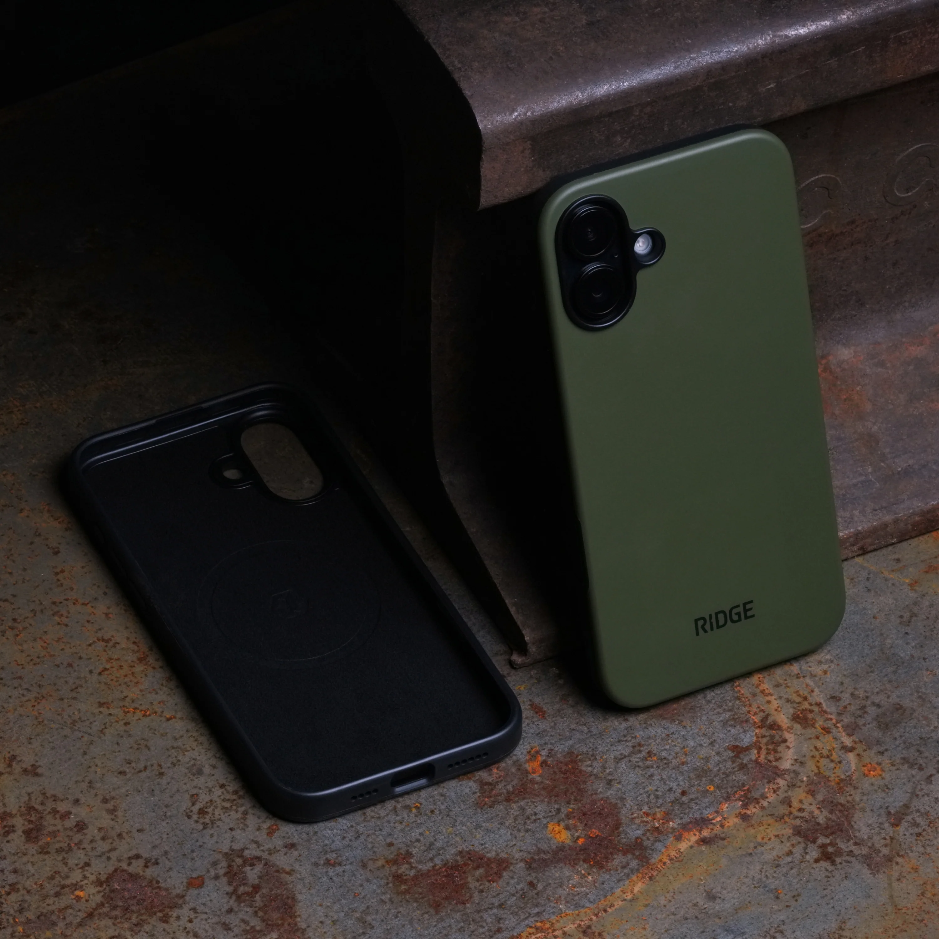 Ridge Phone Case - Matte Olive - iPhone 16 Plus - Image 5