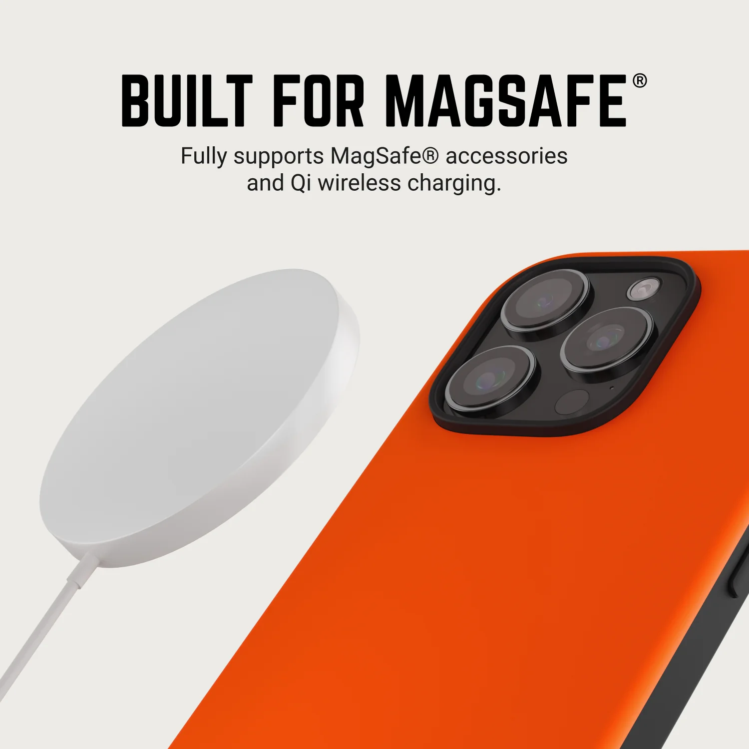 Ridge Phone Case - Basecamp Orange - iPhone 16 Pro - Image 6