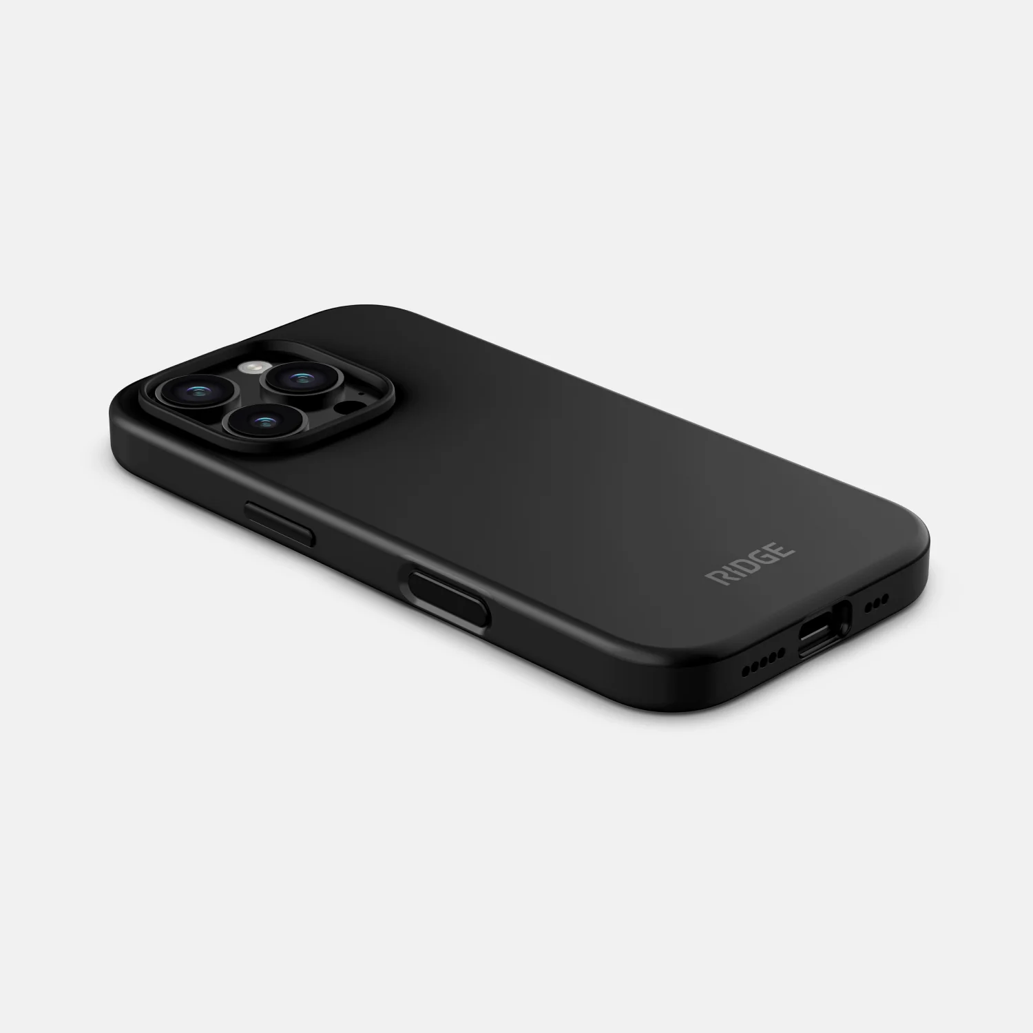 Ridge Phone Case - Matte Black - iPhone 16 Pro - Image 3