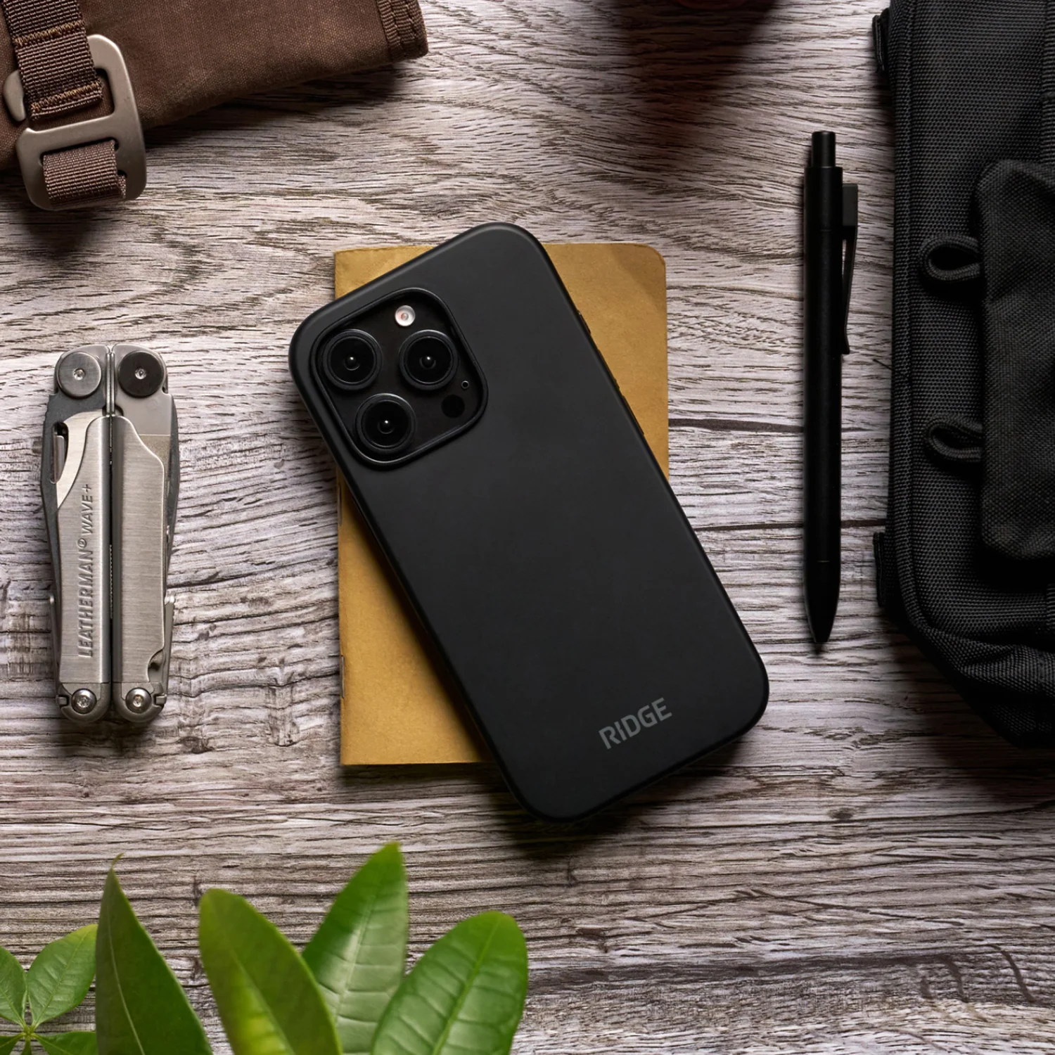 Ridge Phone Case - Matte Black - iPhone 16 Pro - Image 4