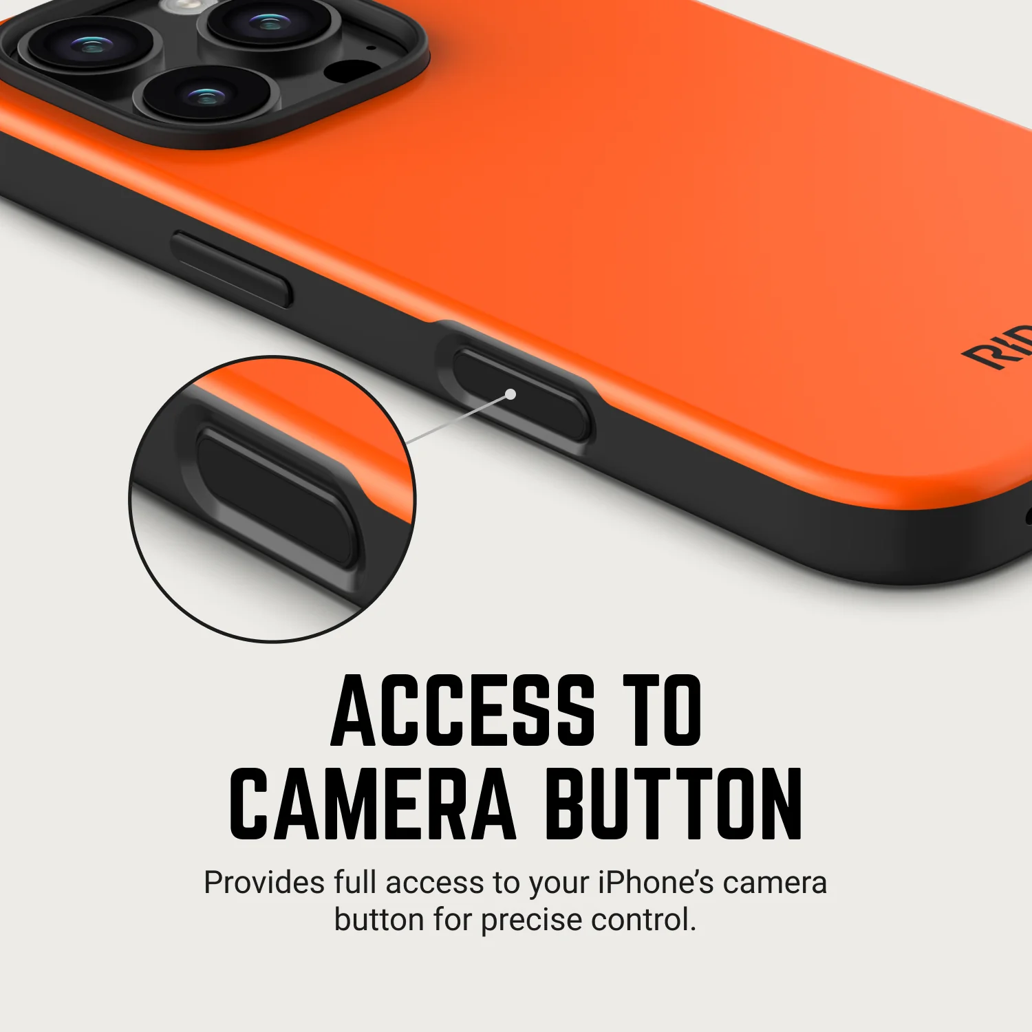 Ridge Phone Case - Basecamp Orange - iPhone 16 Pro Max - Image 10