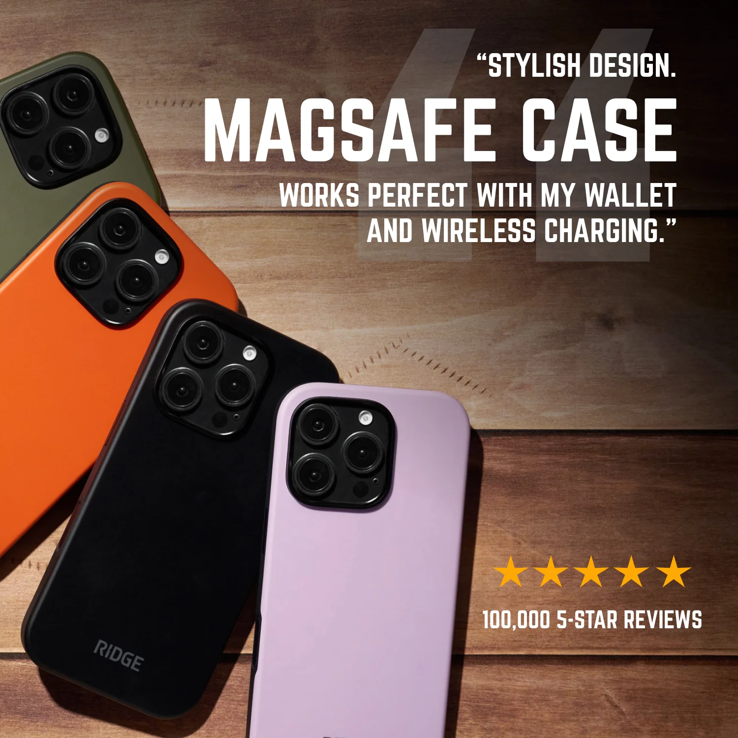 Ridge Phone Case - Basecamp Orange - iPhone 16 Pro Max - Image 11