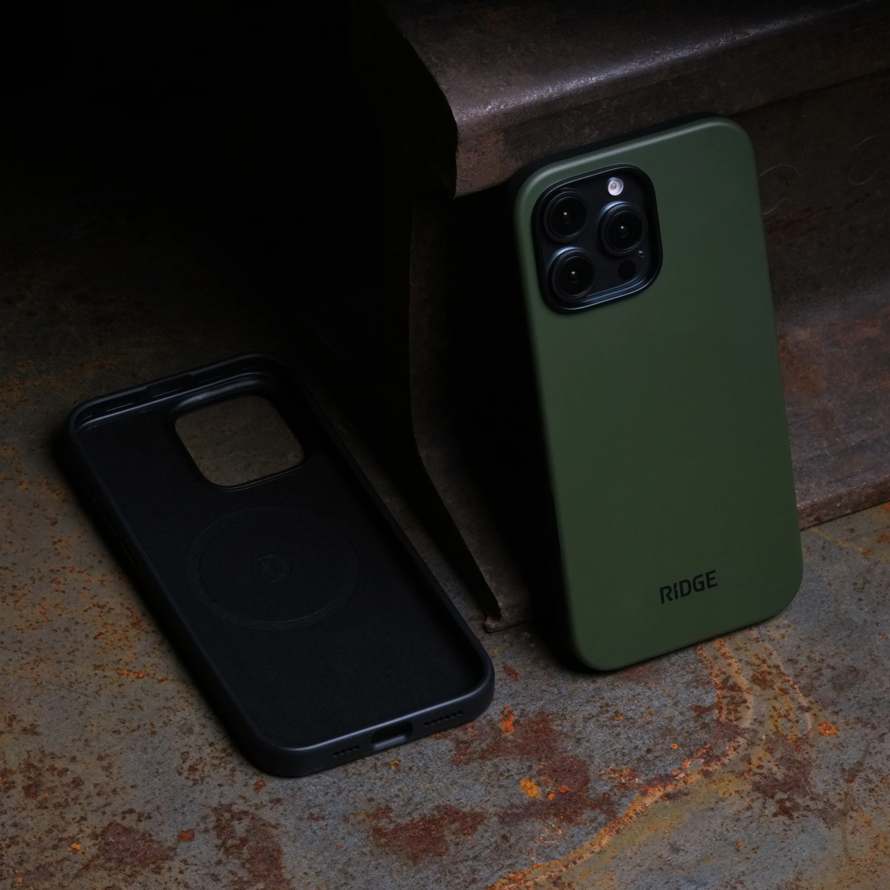 Ridge Phone Case - Matte Olive - iPhone 16 Pro Max - Image 5