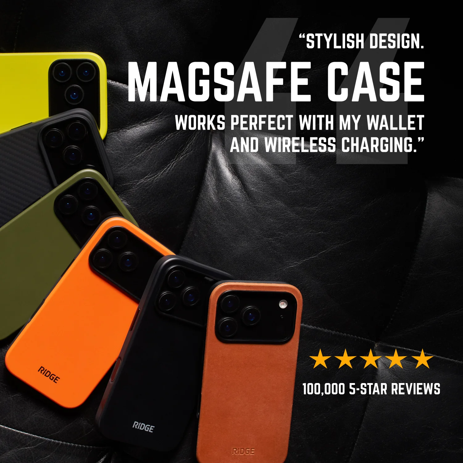 Ridge Phone Case - Basecamp Orange - iPhone 17 Pro - Image 11