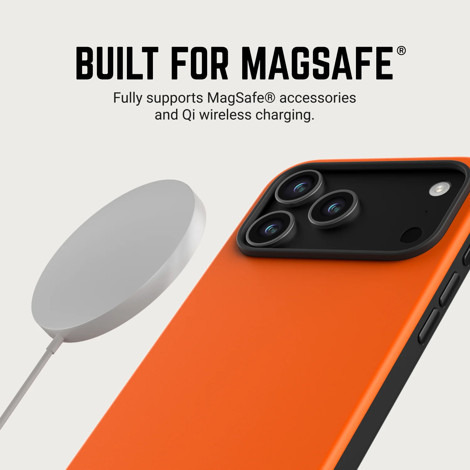 Ridge Phone Case - Basecamp Orange - iPhone 17 Pro - Image 6