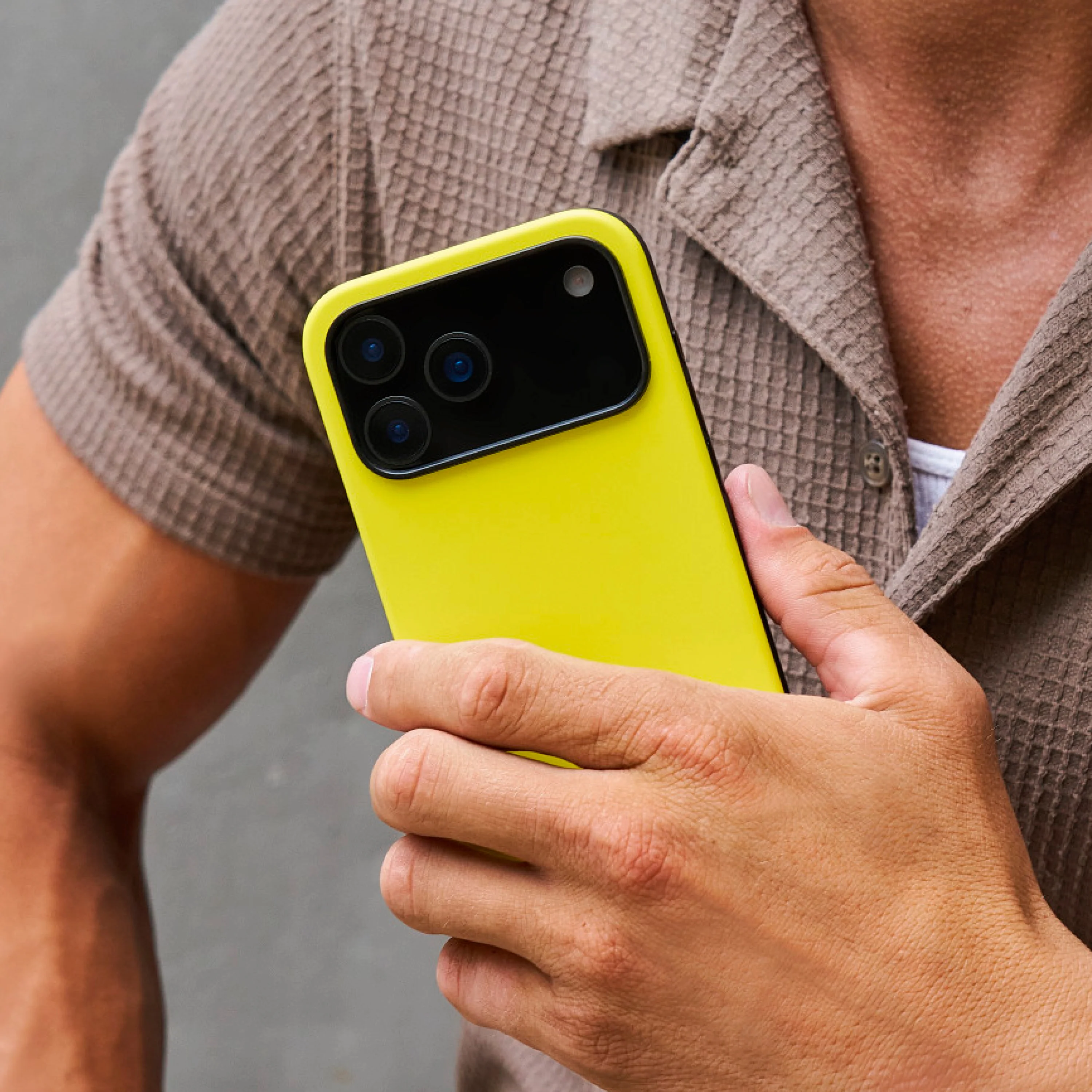 Ridge Phone Case - Hyper Lime - iPhone 17 Pro - Image 5