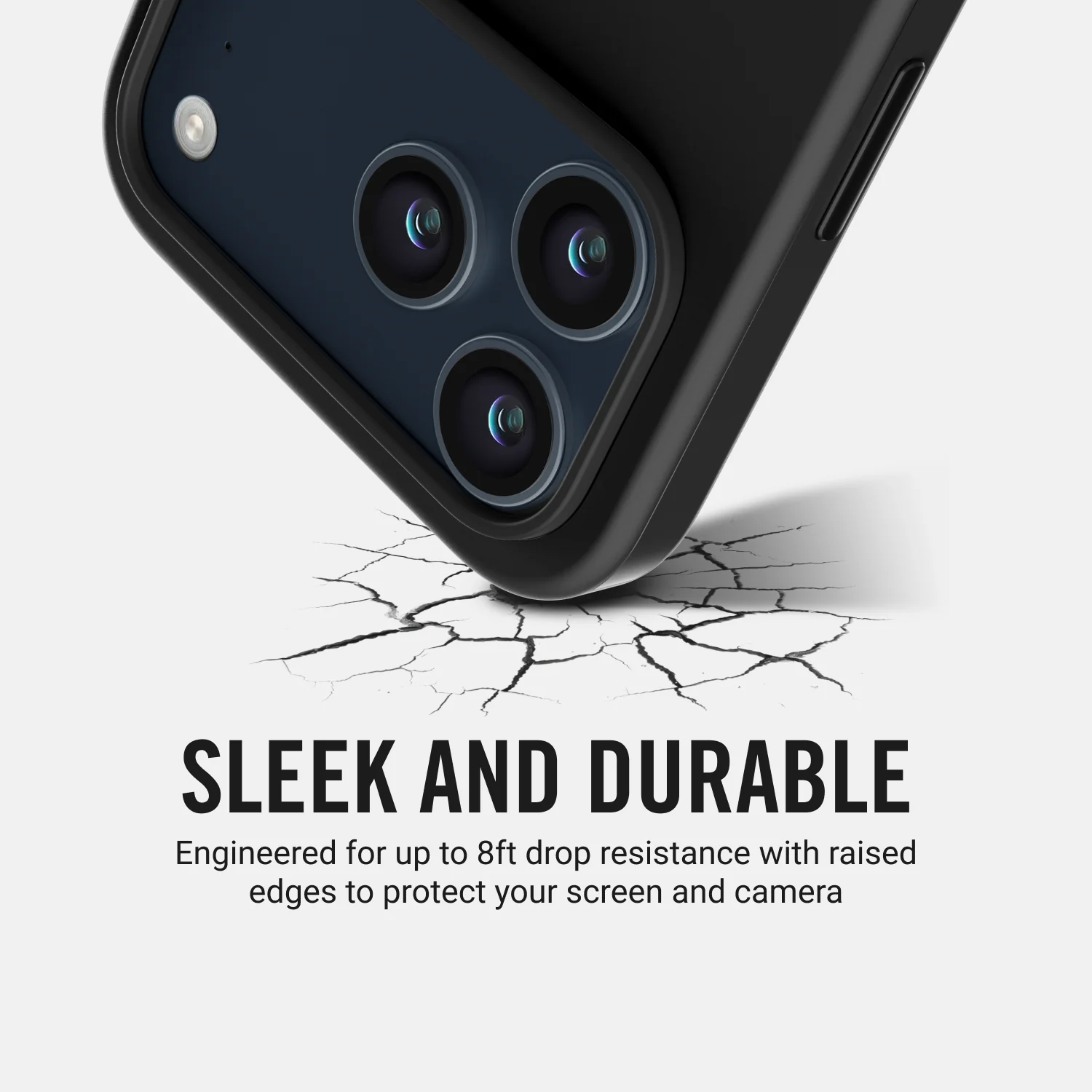 Ridge Phone Case - Matte Black - iPhone 17 Pro - Image 7