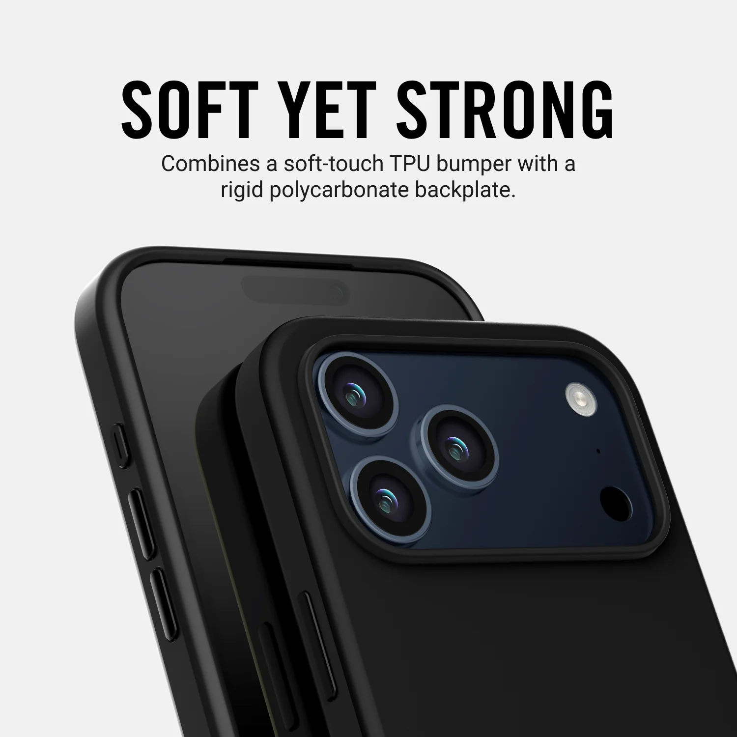 Ridge Phone Case - Matte Black - iPhone 17 Pro - Image 8