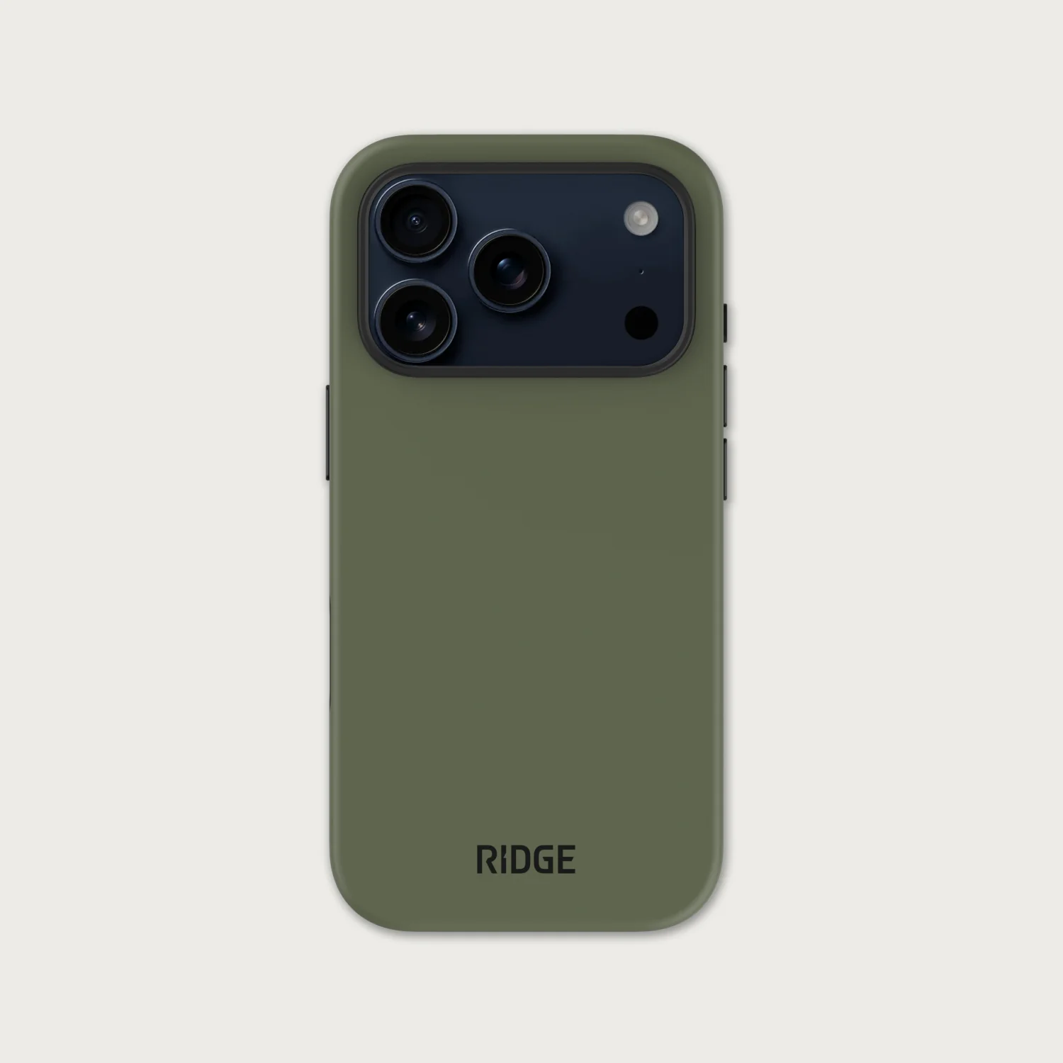Ridge Phone Case - Matte Olive - iPhone 17 Pro - Image 12