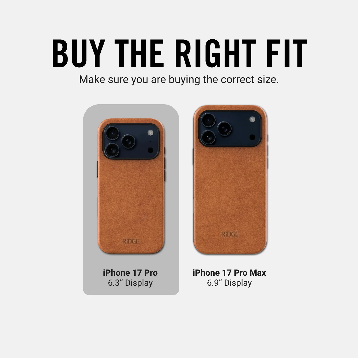 Ridge Phone Case - Tobacco Brown - iPhone 17 Pro - Image 9