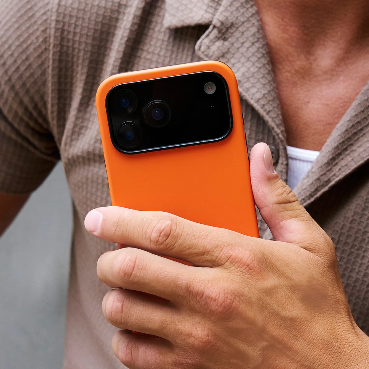Ridge Phone Case - Basecamp Orange - iPhone 17 Pro Max - Image 5
