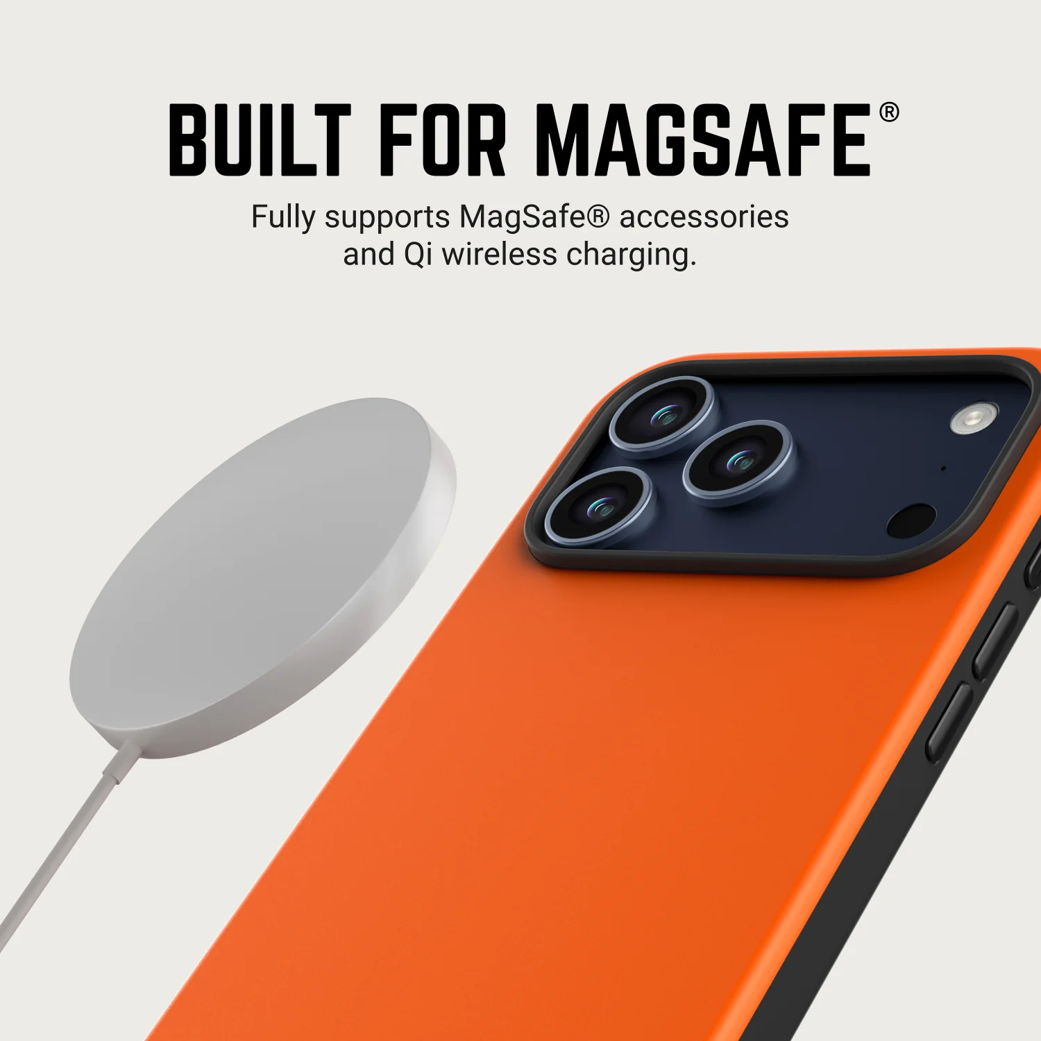 Ridge Phone Case - Basecamp Orange - iPhone 17 Pro Max - Image 6
