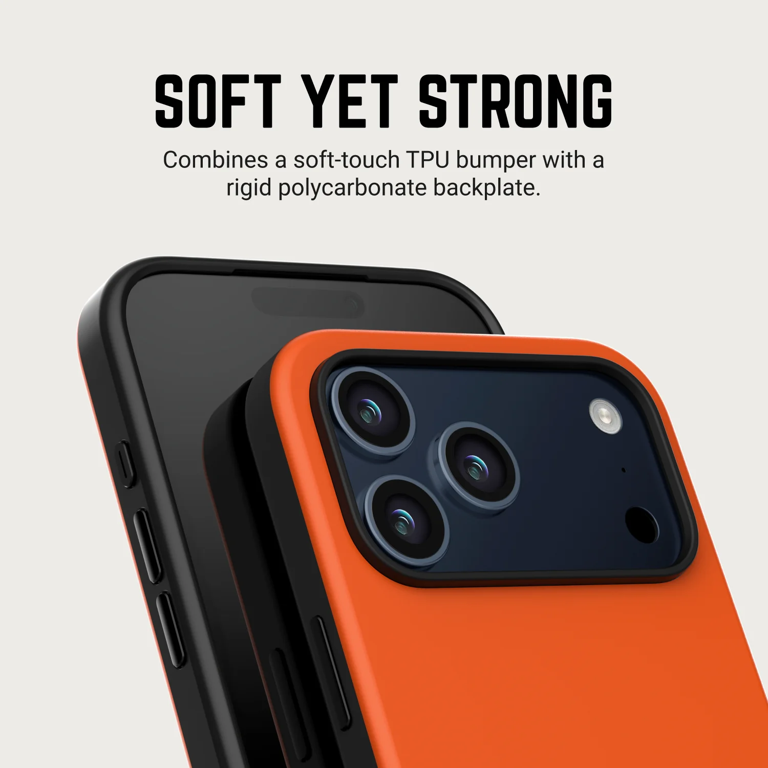 Ridge Phone Case - Basecamp Orange - iPhone 17 Pro Max - Image 8