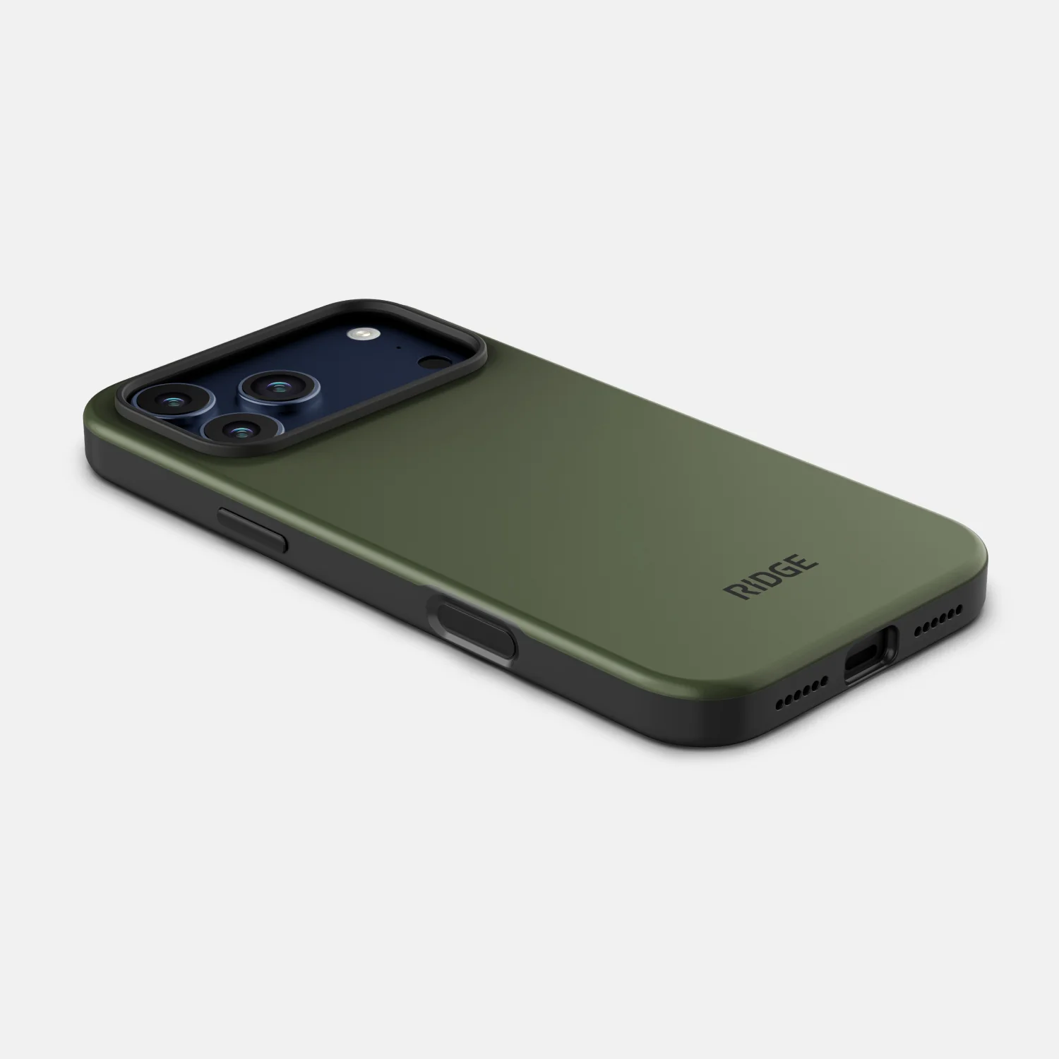 Ridge Phone Case - Matte Olive - iPhone 17 Pro Max - Image 3