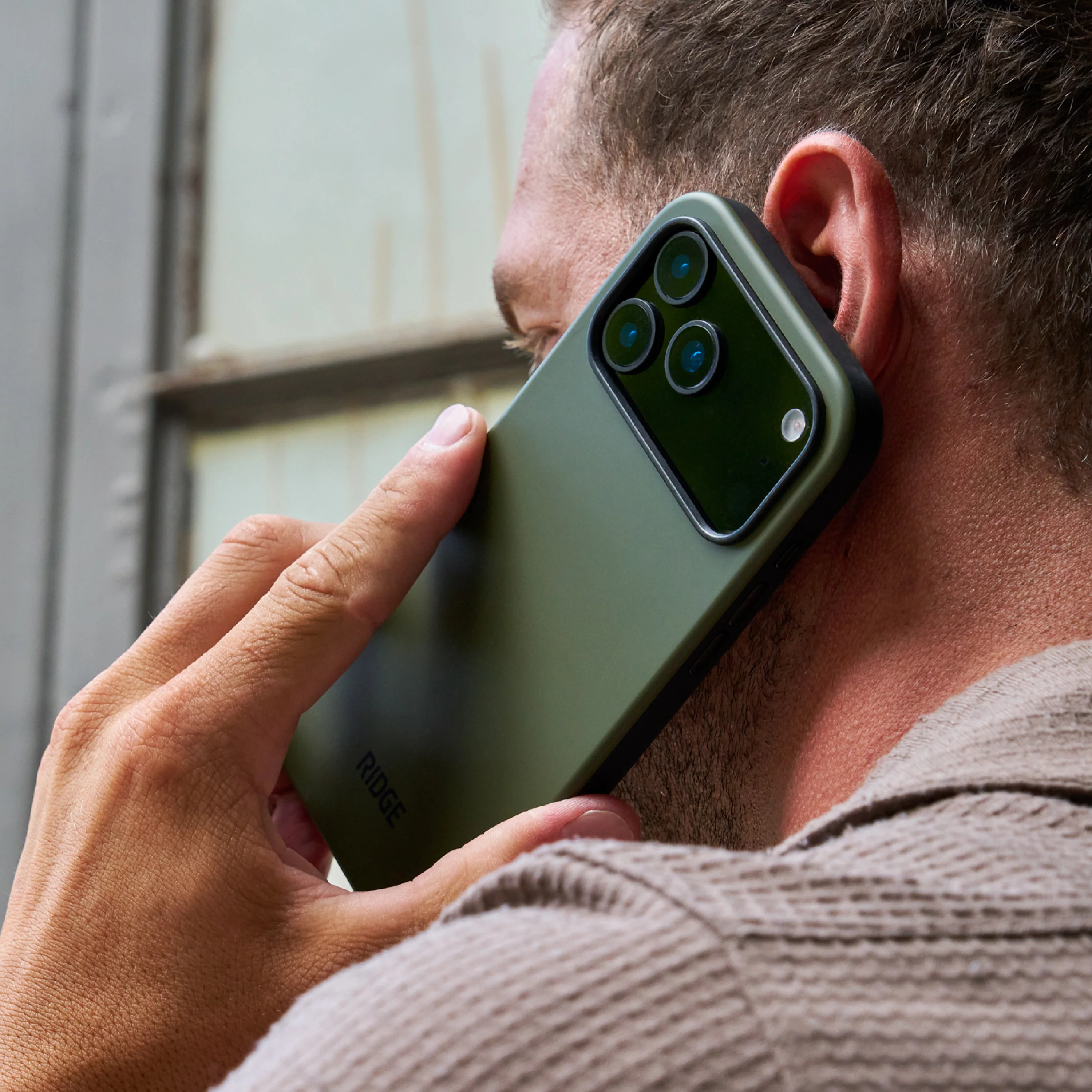 Ridge Phone Case - Matte Olive - iPhone 17 Pro Max - Image 5