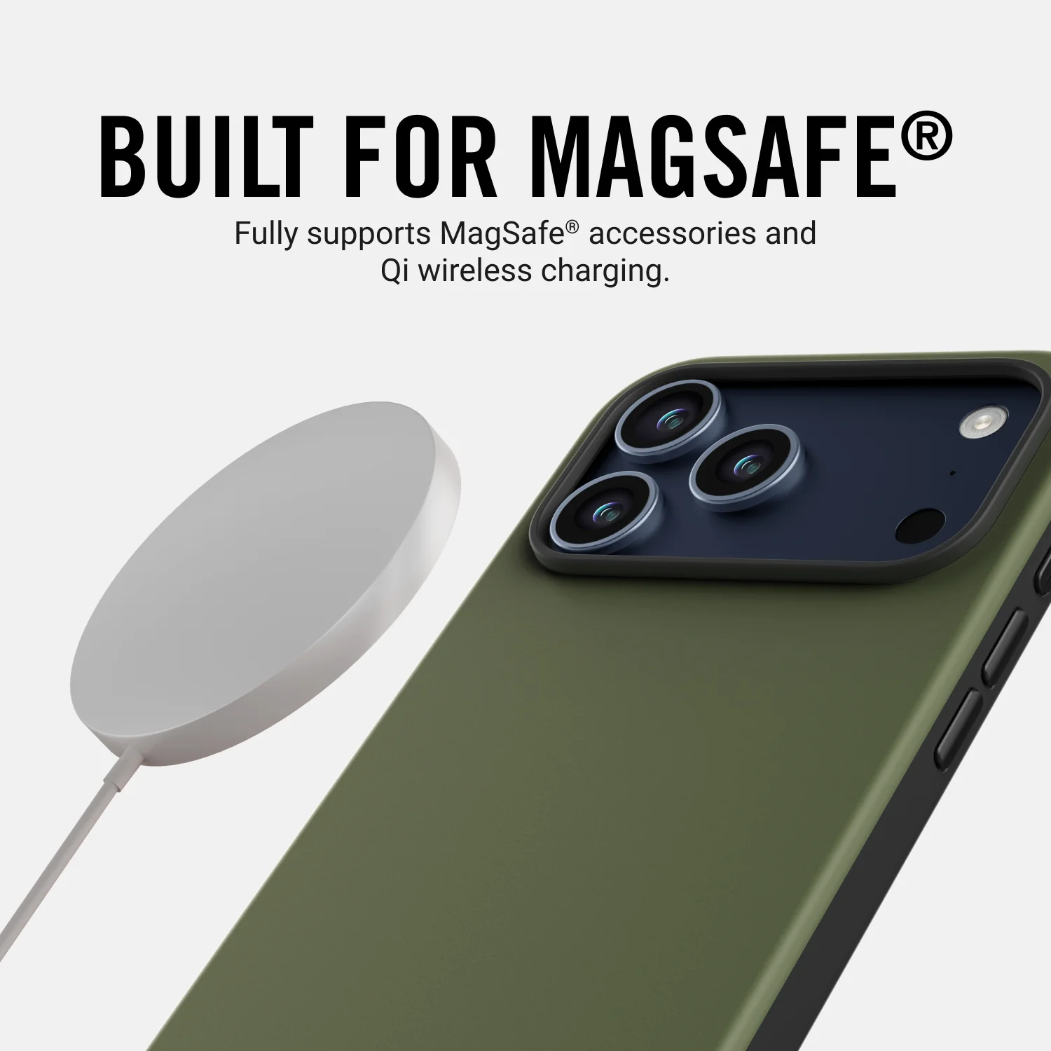 Ridge Phone Case - Matte Olive - iPhone 17 Pro Max - Image 6