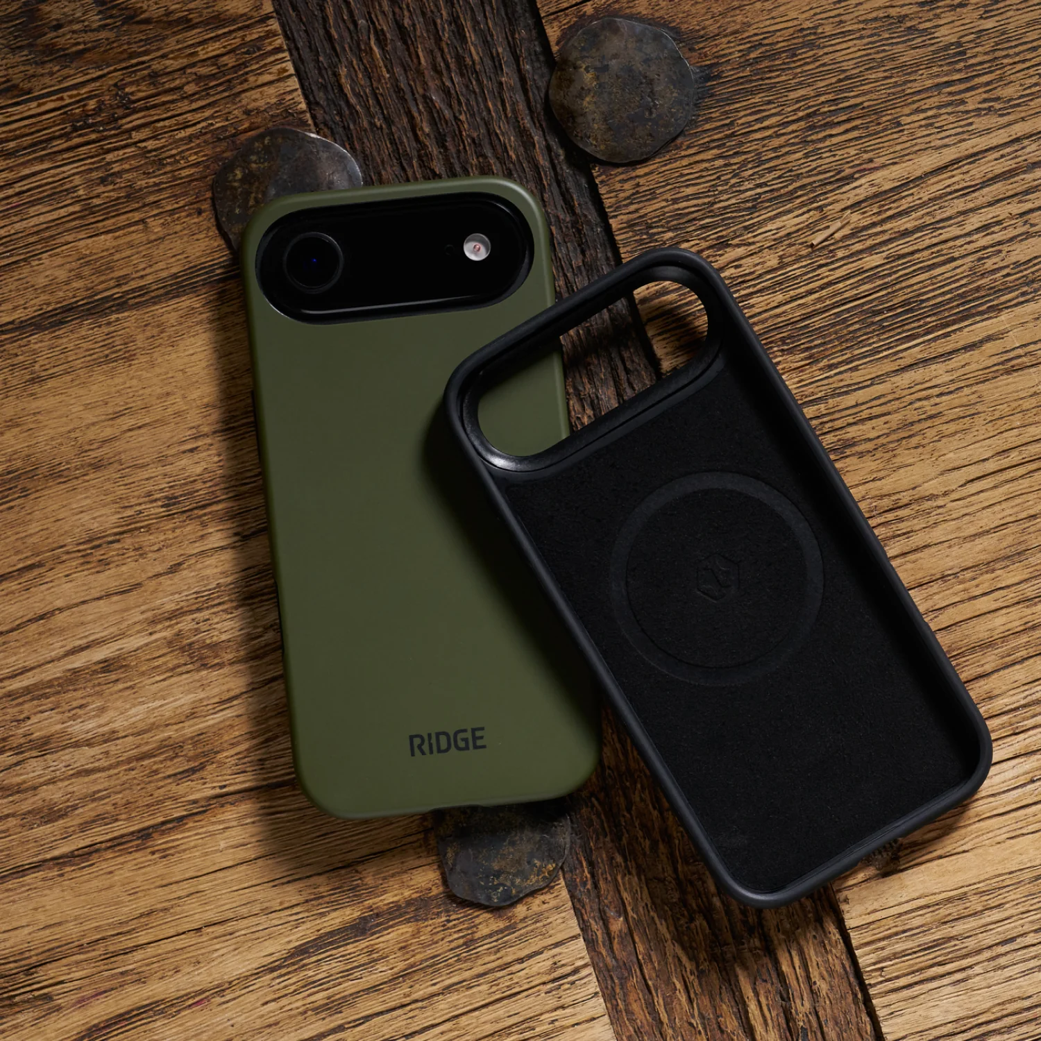 Ridge Phone Case - Matte Olive - iPhone Air - Image 4