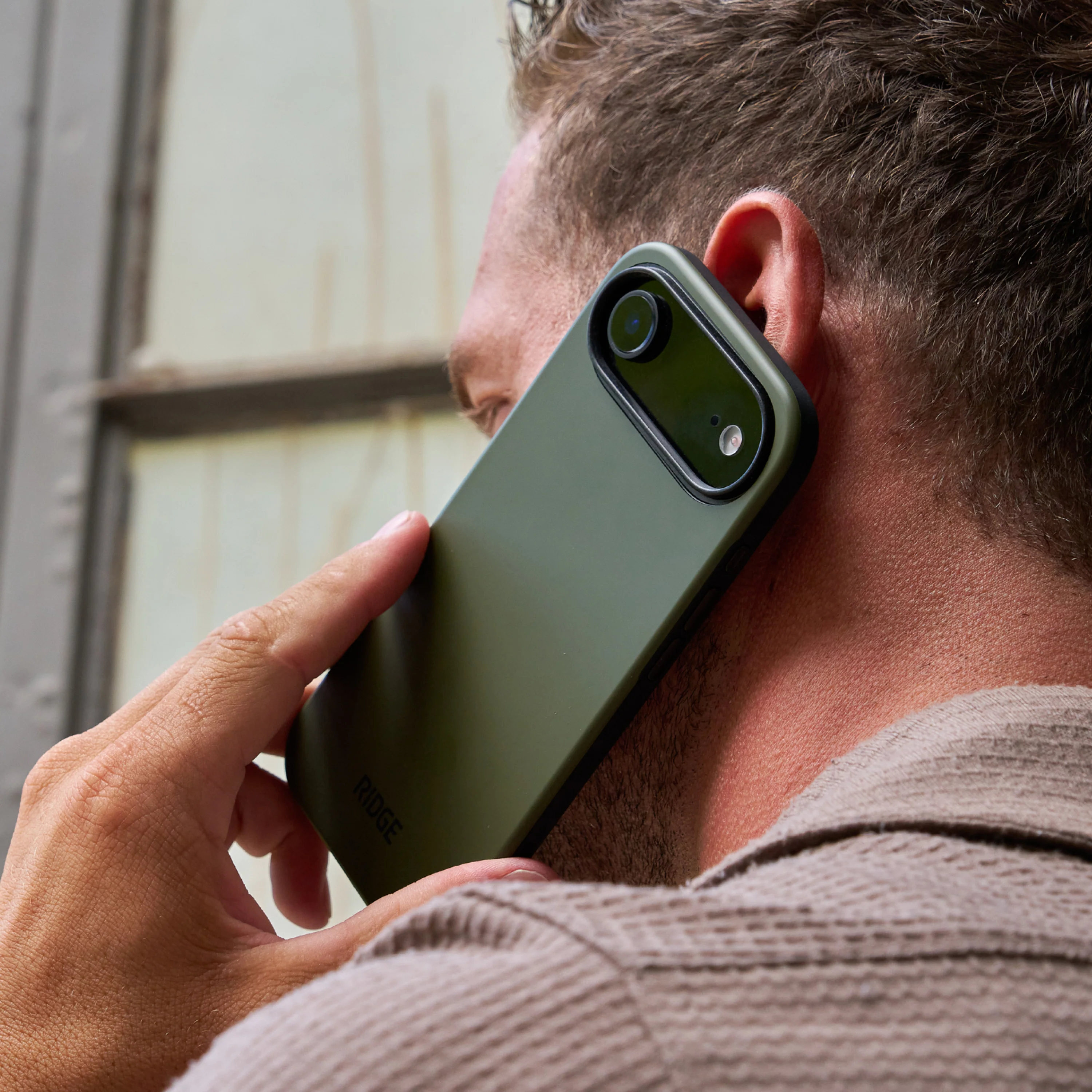 Ridge Phone Case - Matte Olive - iPhone Air - Image 5