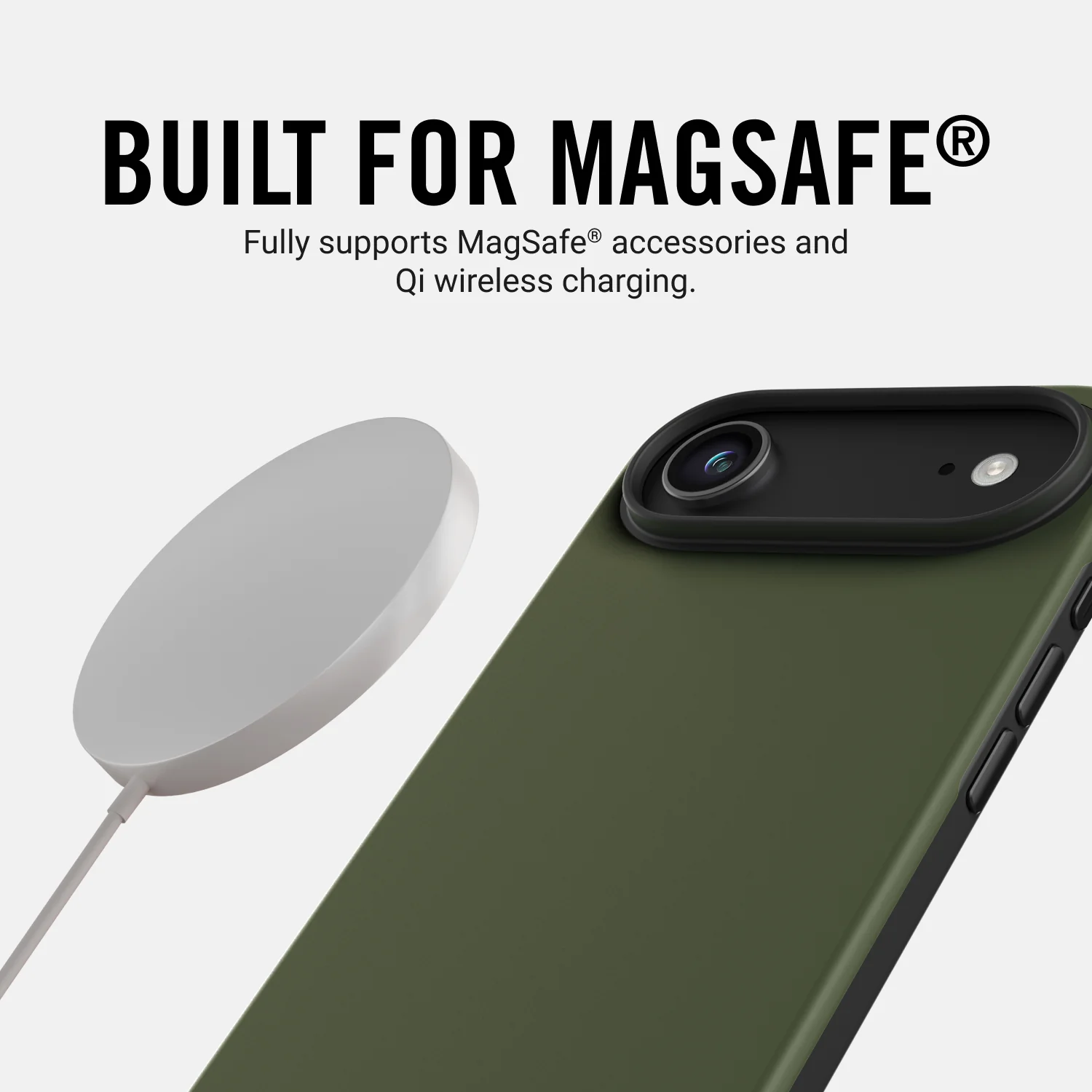 Ridge Phone Case - Matte Olive - iPhone Air - Image 6