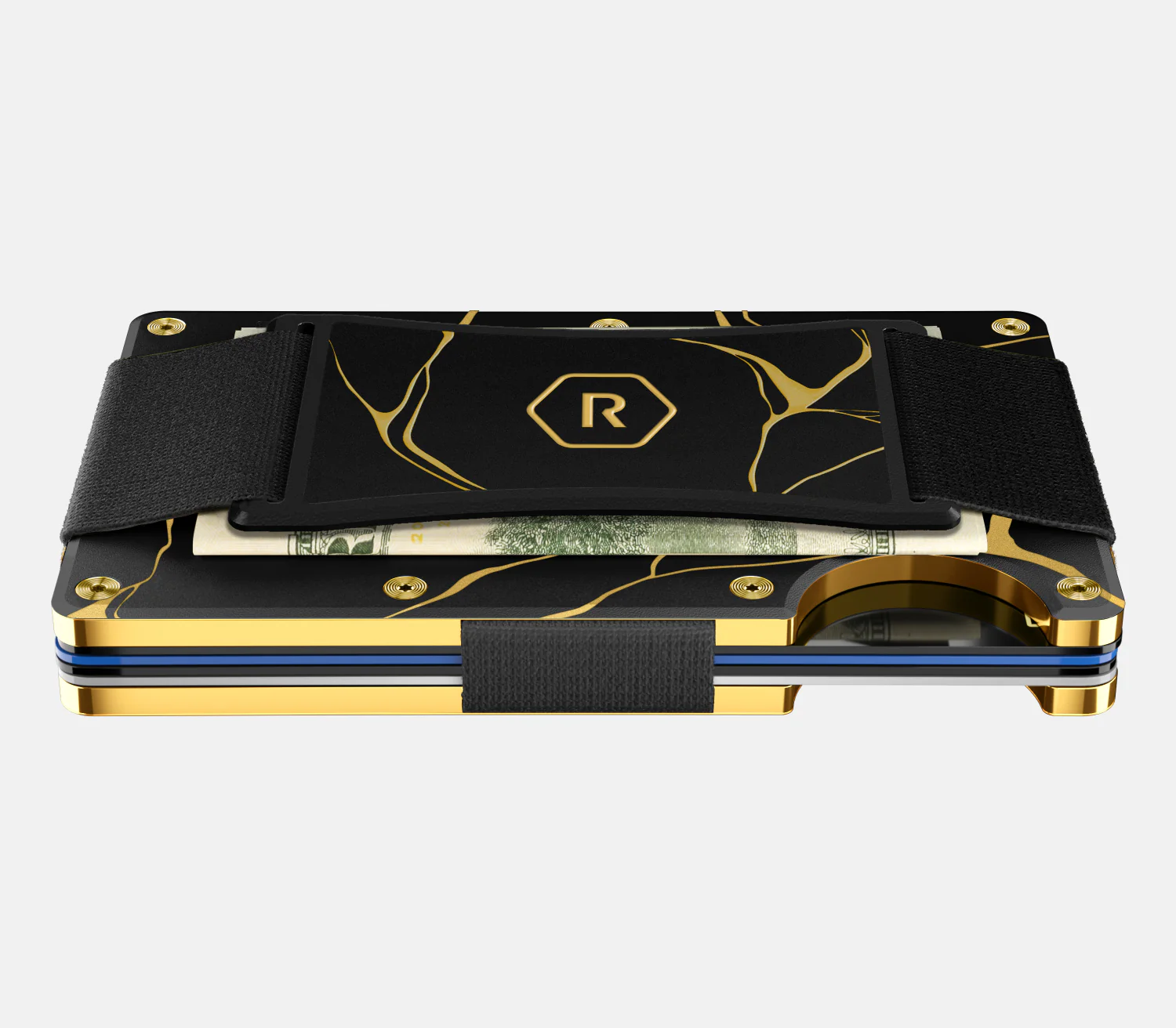 Ridge Wallet - Kintsugi - Black - Image 3