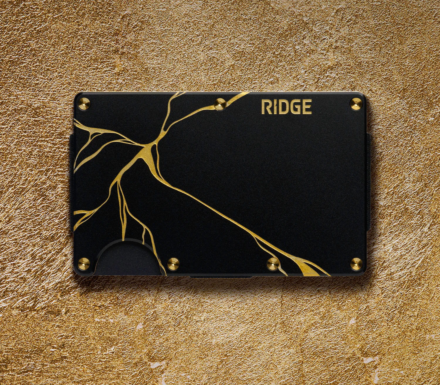 Ridge Wallet - Kintsugi - Black - Image 5