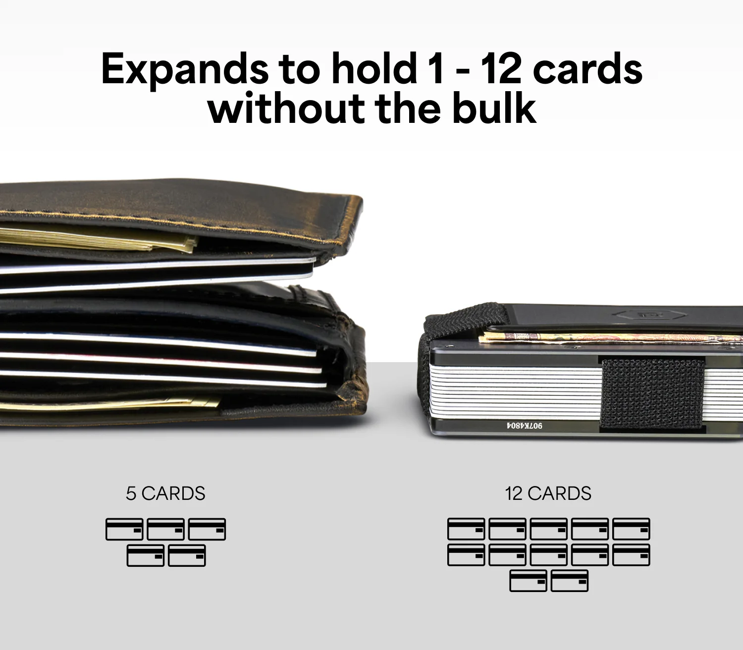 Ridge Wallet - Kintsugi - Black - Image 9