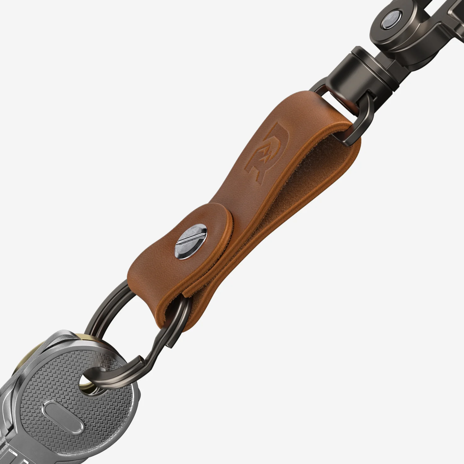 Ridge KeyCase Accessory - Leather Keychain - Image 3