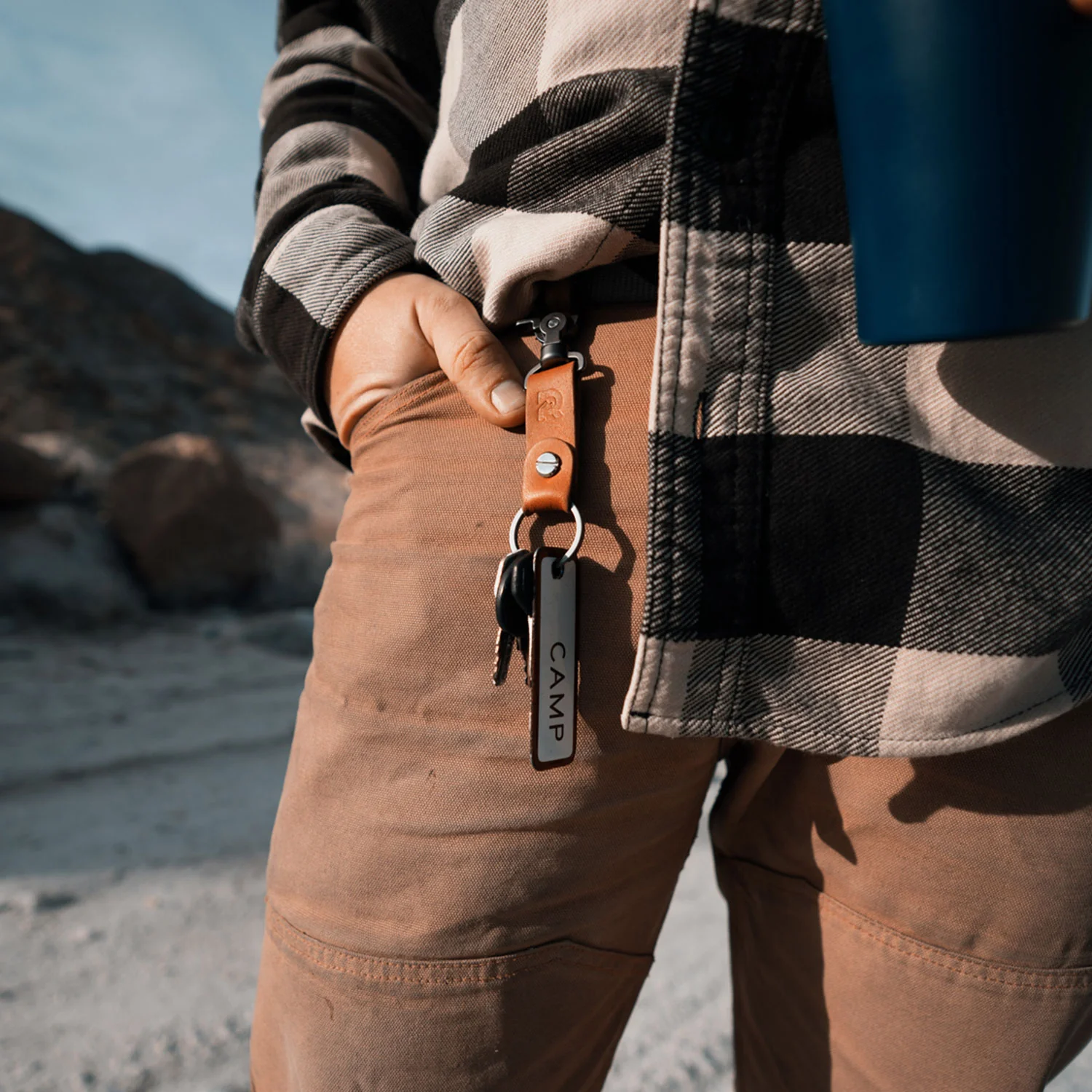 Ridge KeyCase Accessory - Leather Keychain - Image 5