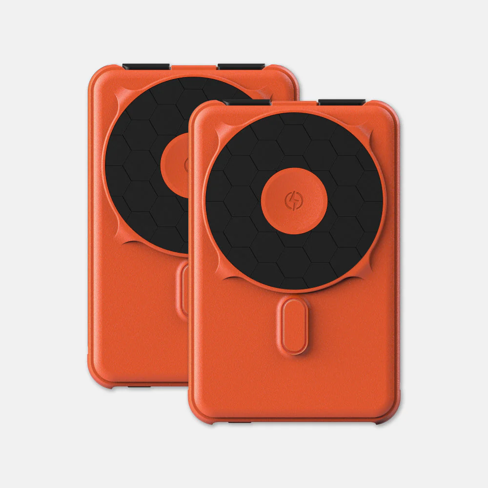Ridge Power Bank - 10k mAh Bundle - Basecamp Orange - 2-Pack - Image 13