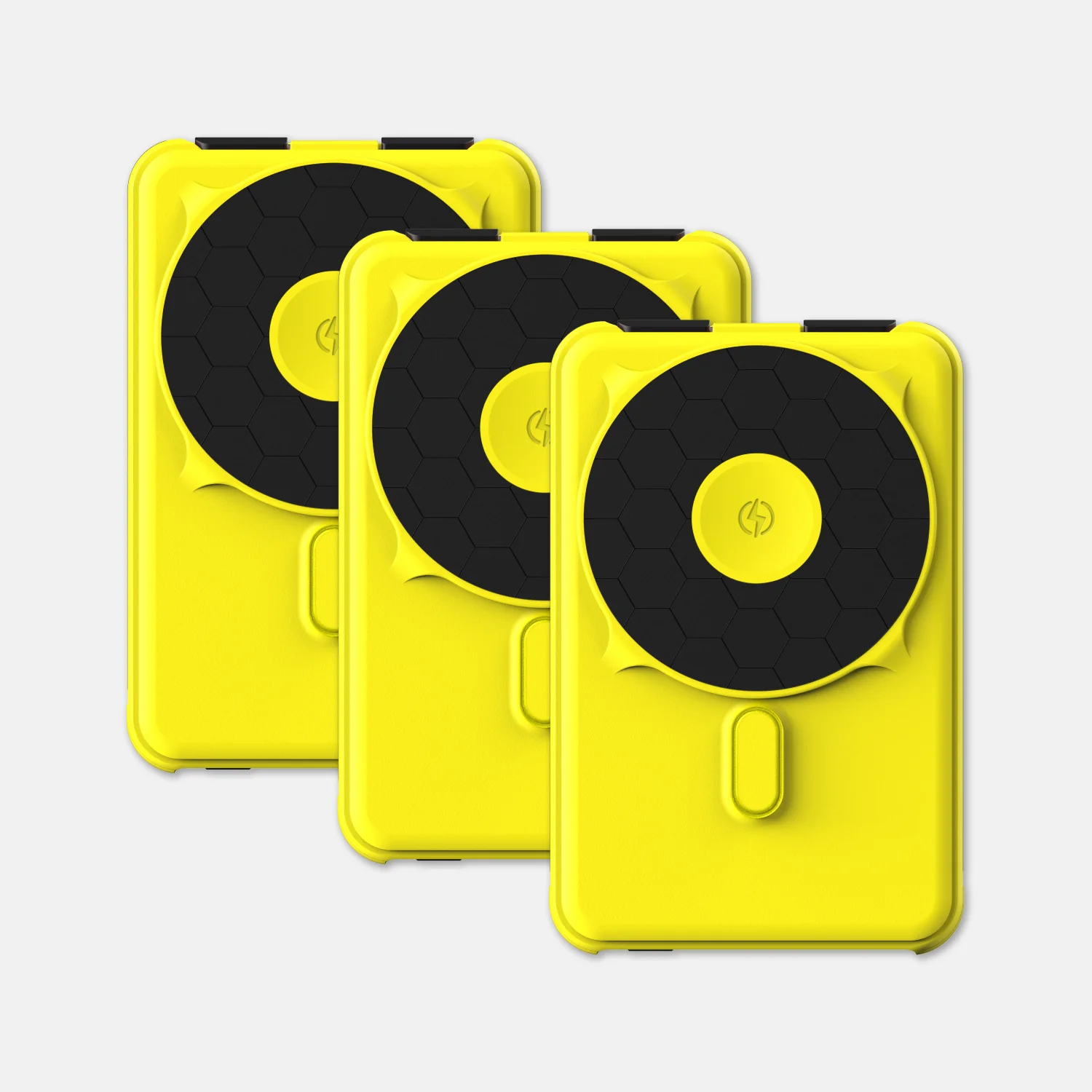 Ridge Power Bank - 10k mAh Bundle - Hyper Lime - 3-Pack - Image 12