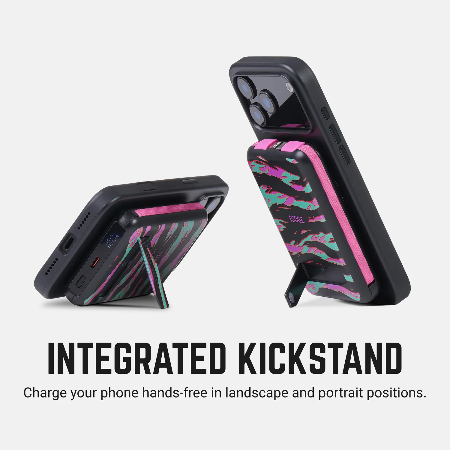 Ridge Power Bank - 10k mAh - Neon Tiger - Image 10