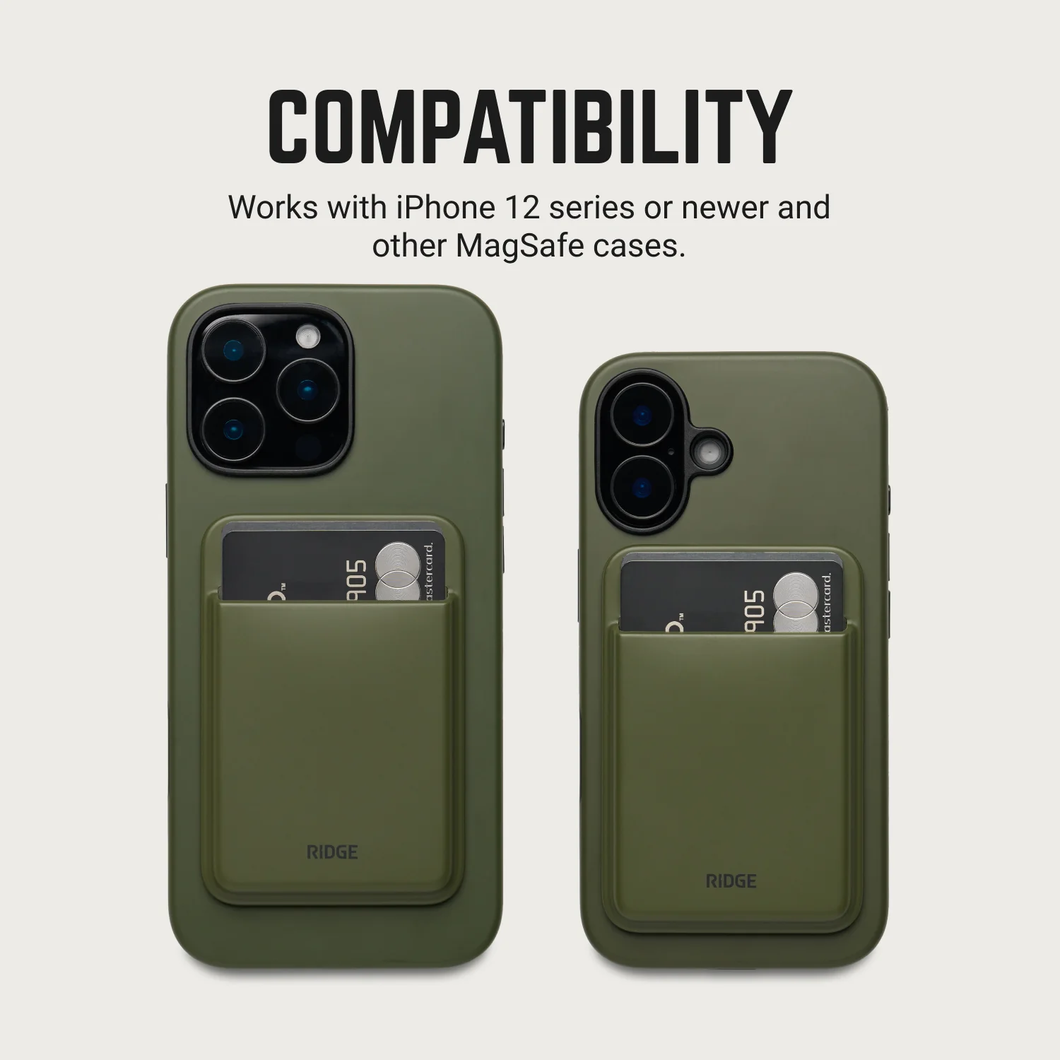 MagSafe Cardholder - Matte Olive - Image 10