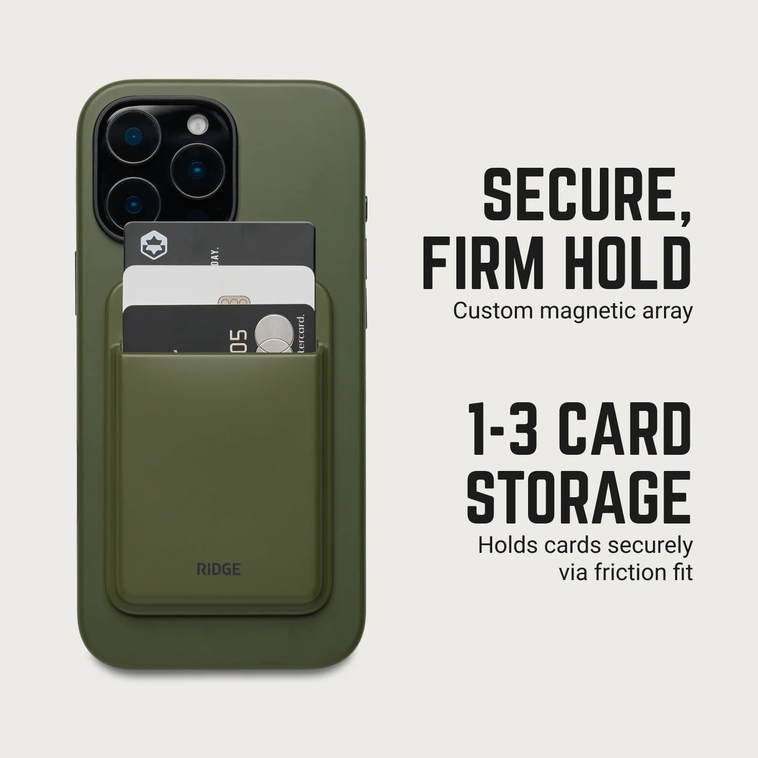 MagSafe Cardholder - Matte Olive - Image 6