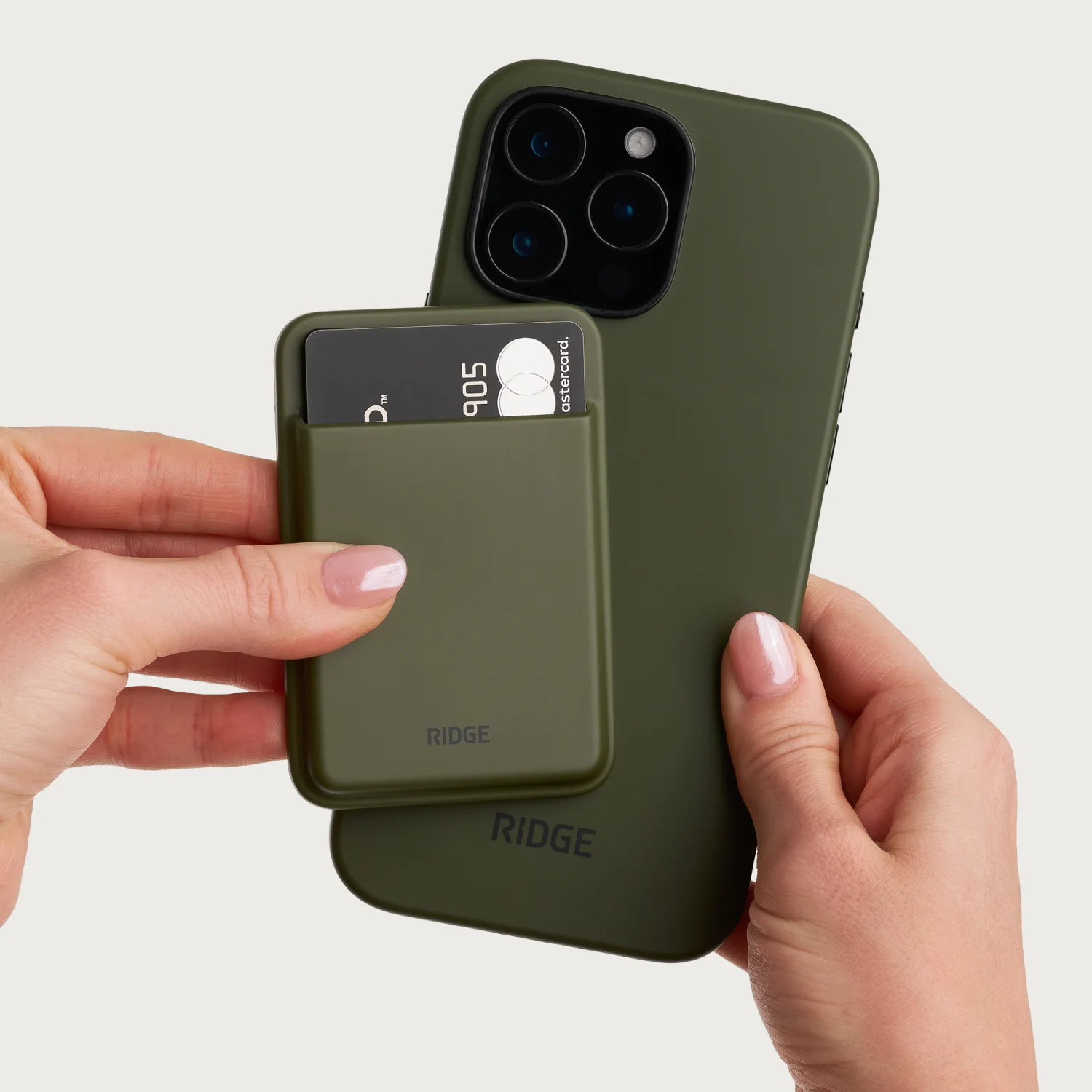 MagSafe Cardholder - Matte Olive - Image 7