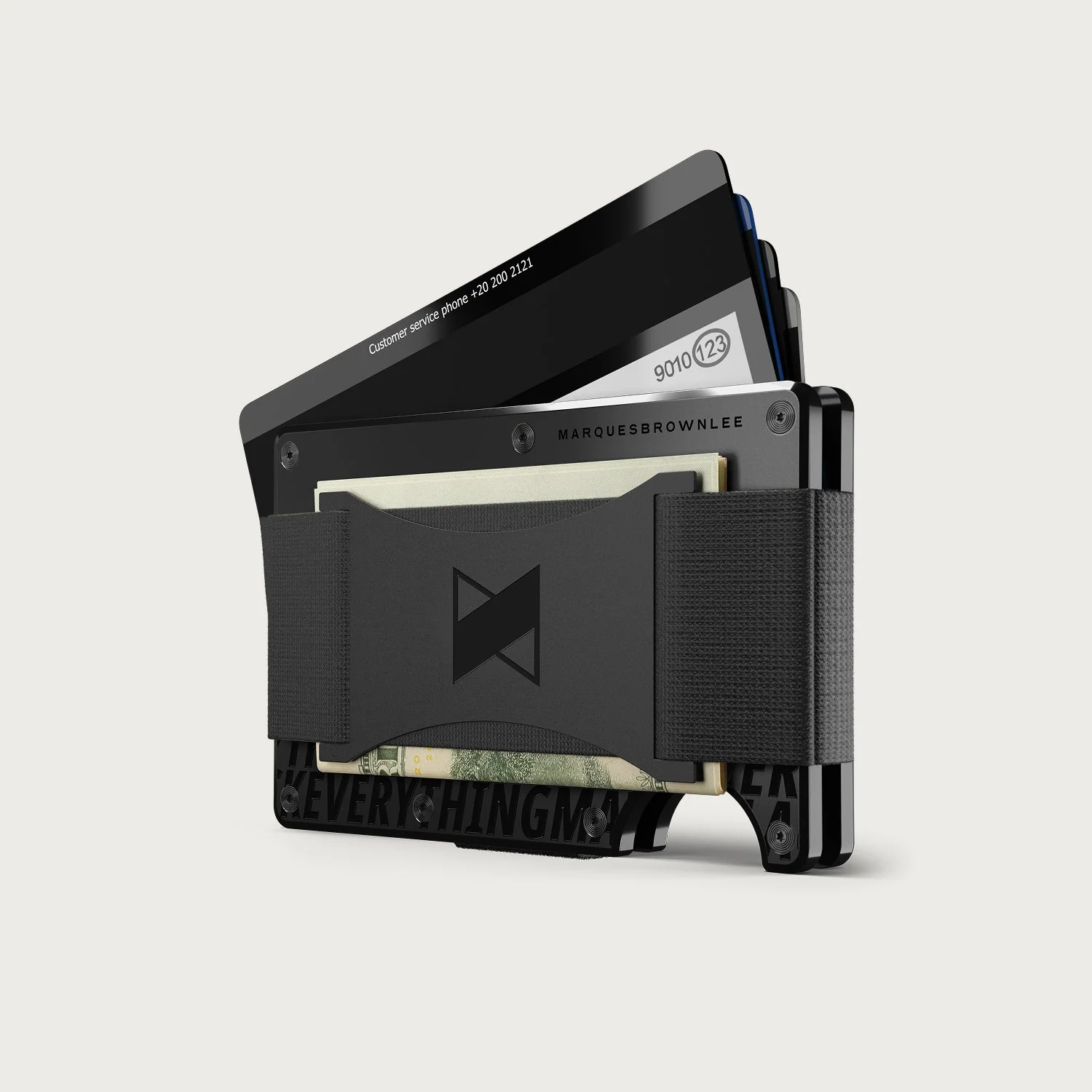 Ridge Wallet - MatteBlackEverything - Image 2