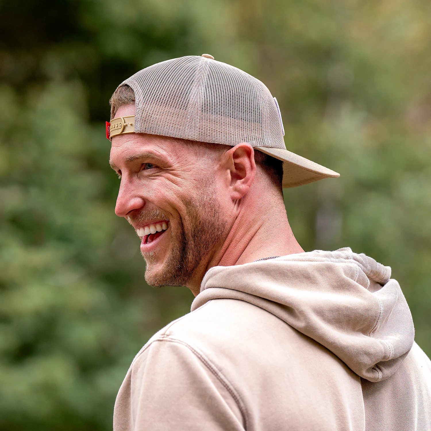 Ridge Mesh Snapback - Tan - Image 6