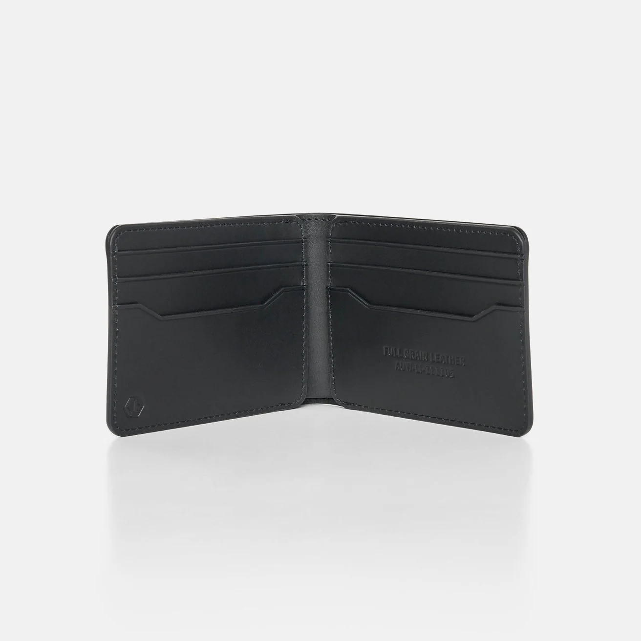 Daily Writer Kit - Billfold - Midnight Black Leather - Image 4