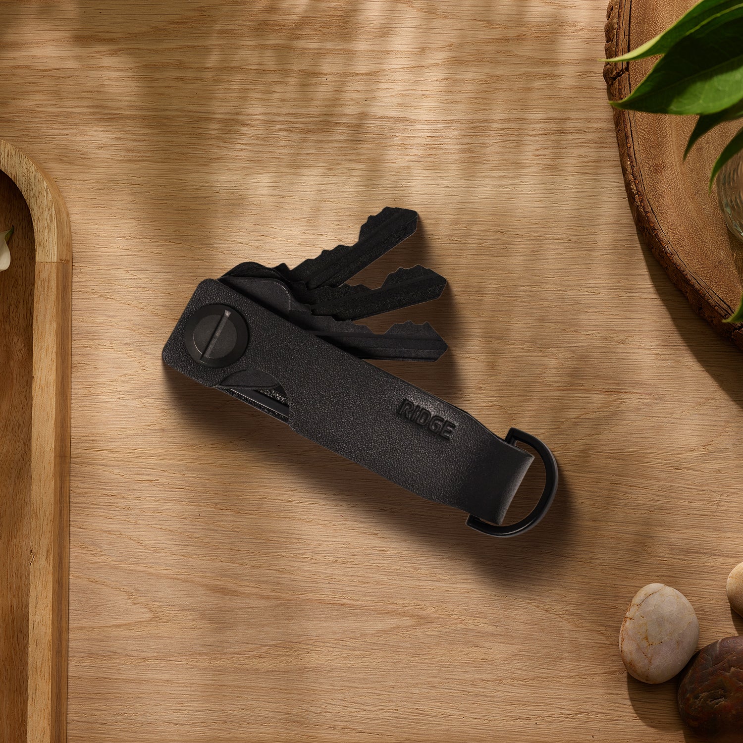 Ridge KeyCase - Midnight Black Leather - Image 4